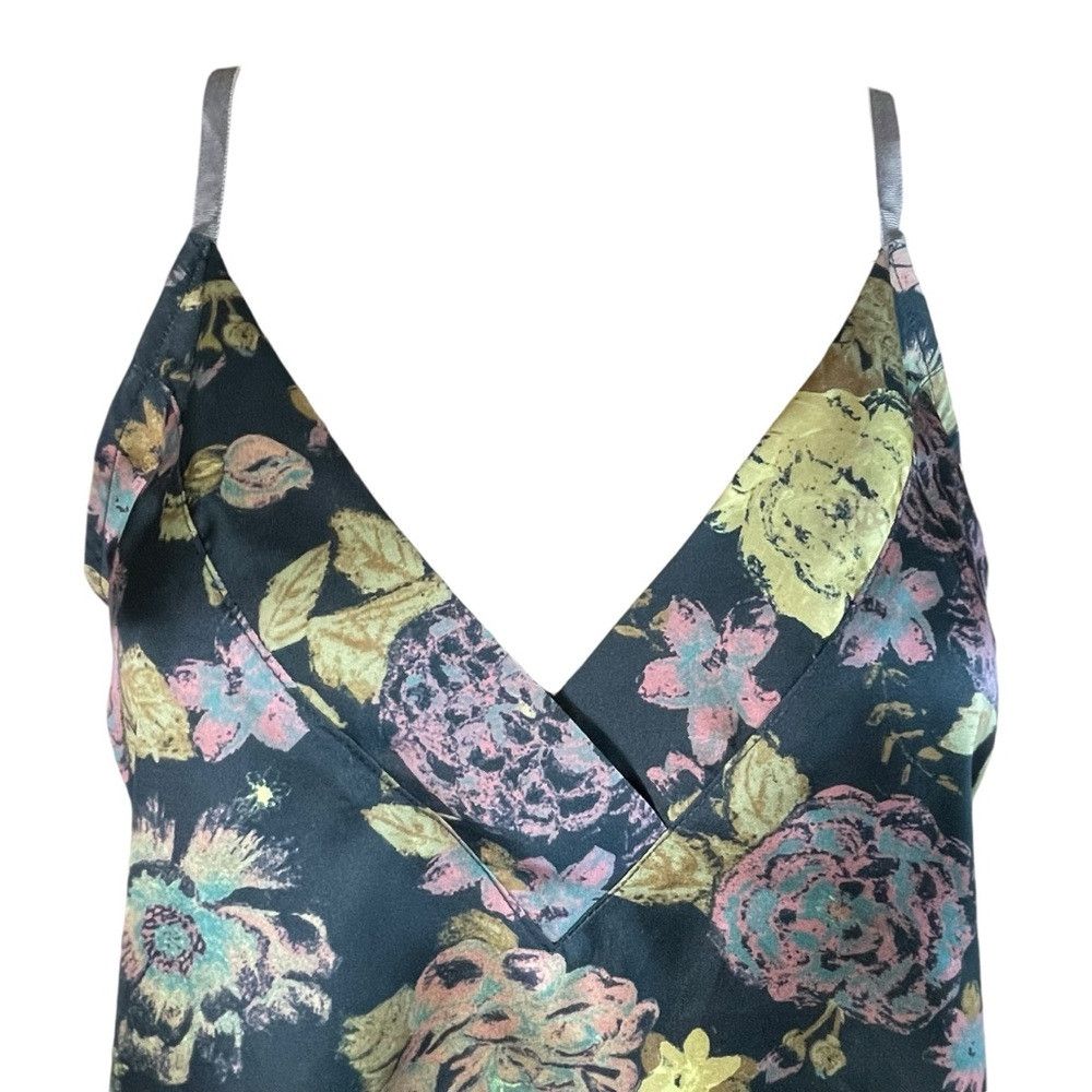 Free People New Free People Intimately It's That Simple Satin Floral Ca Size S / US 4 / IT 40 - 9 Thumbnail