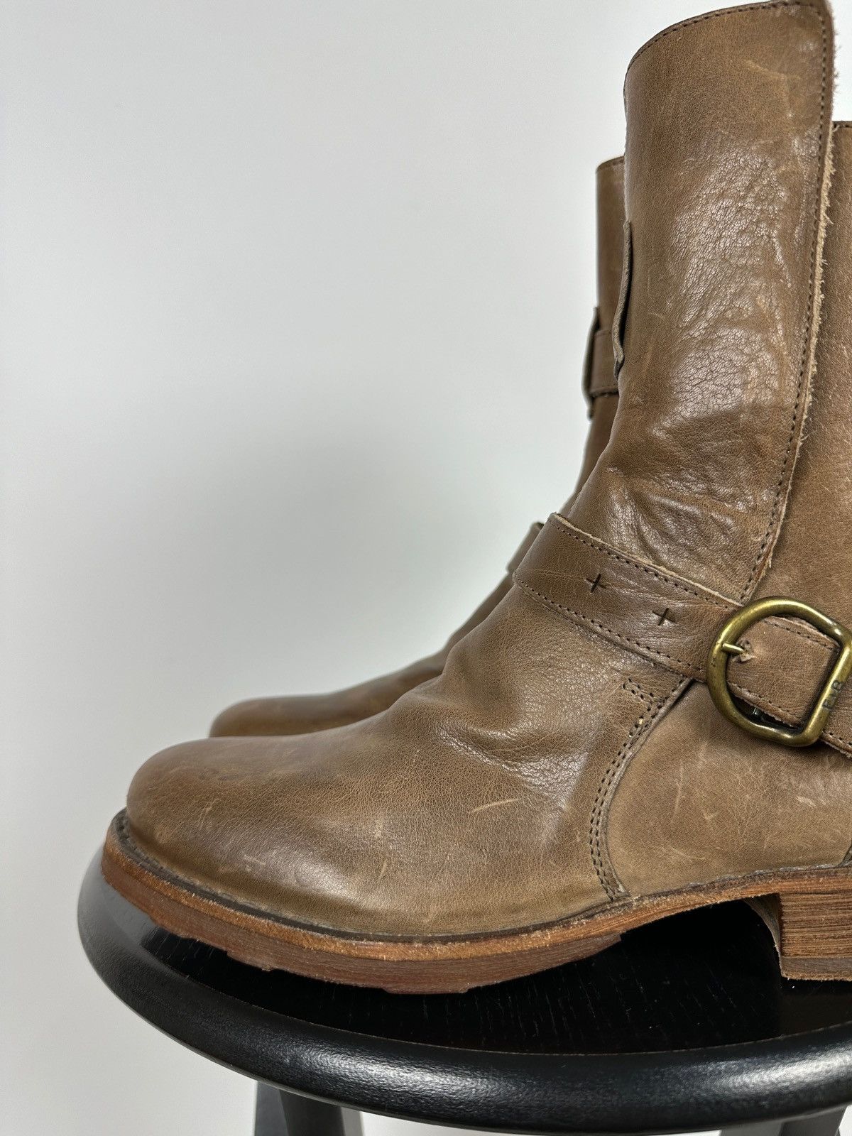 Fiorentini + Baker Fiorentini + Baker Eternity 2 Buckle Moto Ankle Boots Size US 7 / IT 37 - 13 Thumbnail
