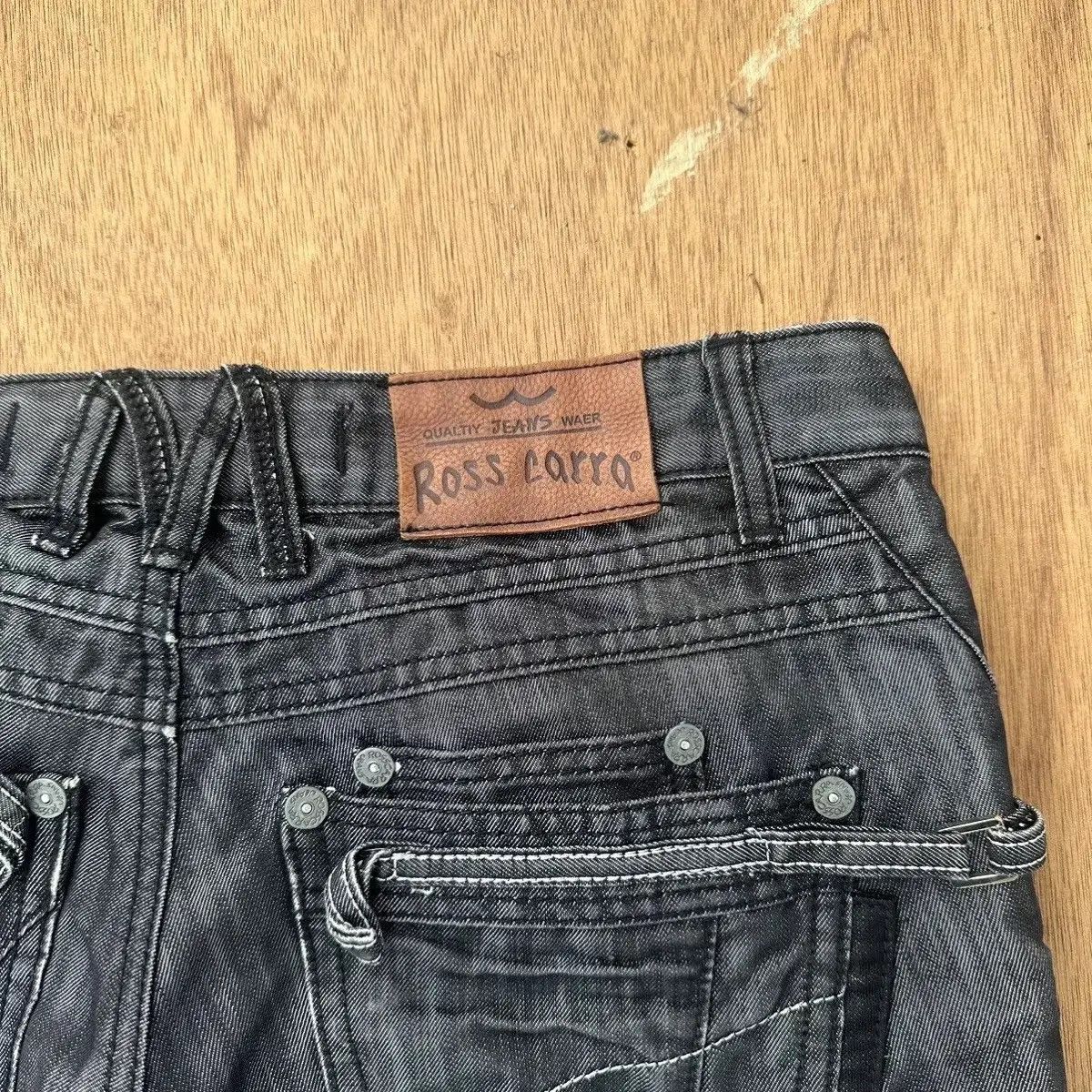 If Six Was Nine ROSSA CARRA JEANS BUTTONFLY DOUBLE BONES VERY RARE PANTS W32 Size US 32 / EU 48 - 11 Thumbnail