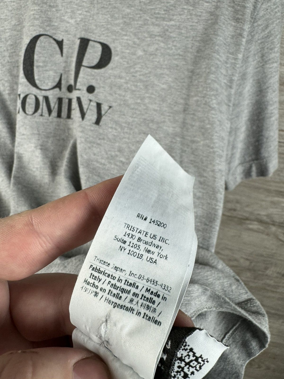C.P. Company T-shirt Cp company big logo casual style Massimo Osti Size US S / EU 44-46 / 1 - 10 Thumbnail