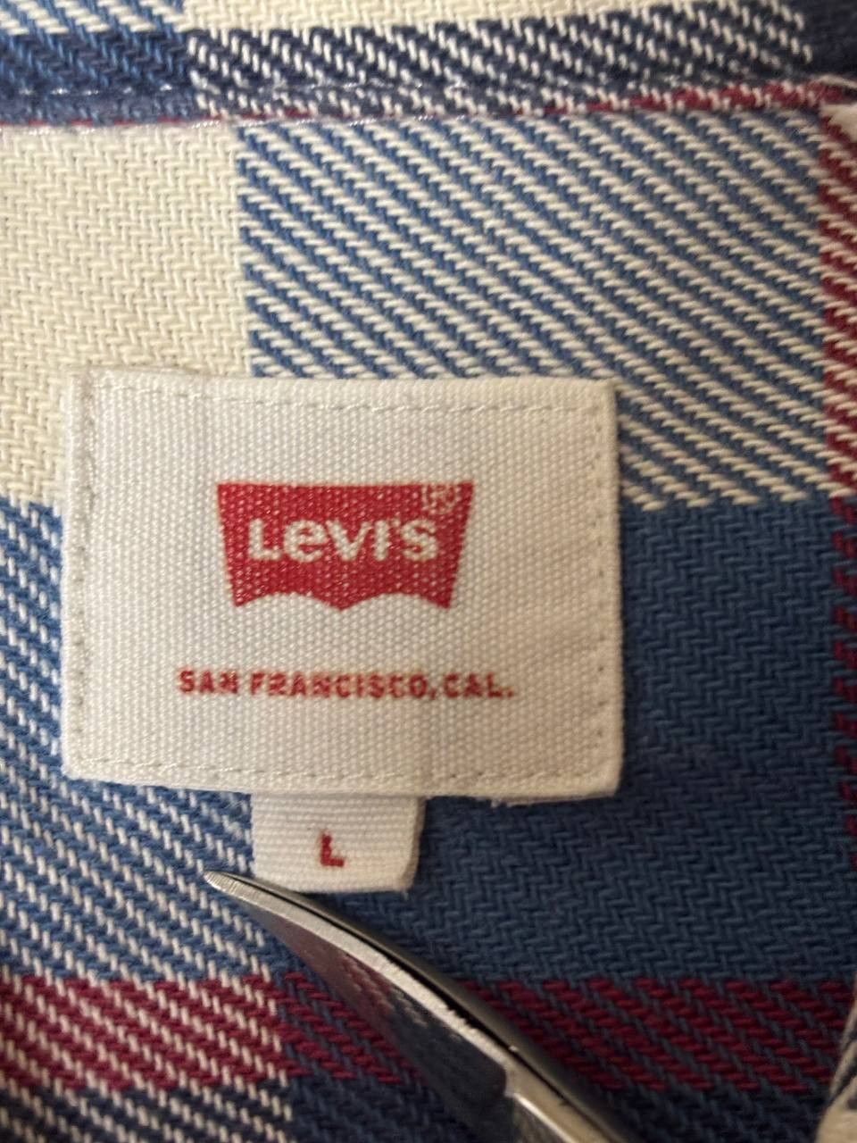 Levi's Levi's Vintage blue checkered shirt size L Size US L / EU 52-54 / 3 - 13 Thumbnail