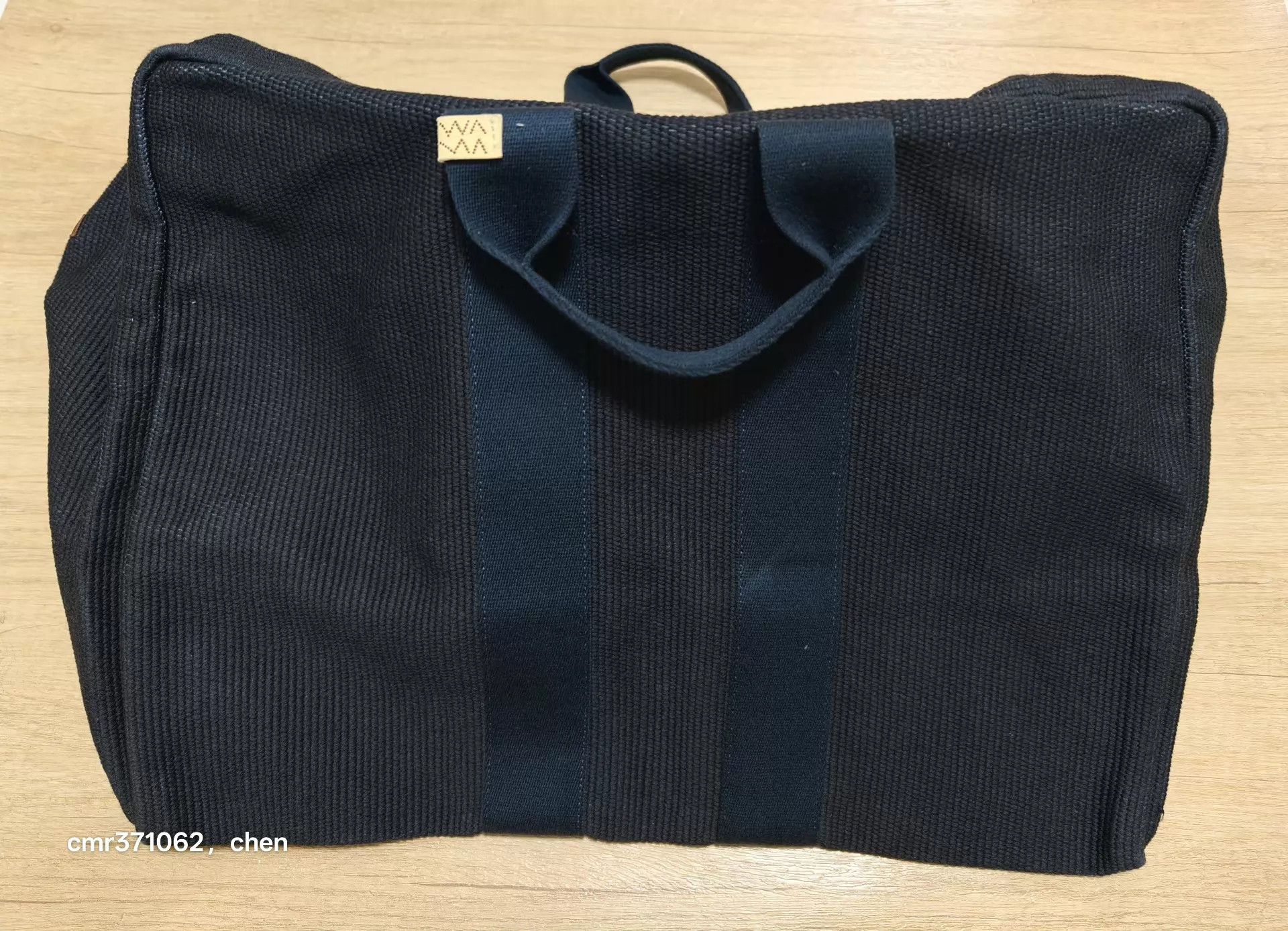 Visvim visvim 18SS Dogi Canvas Plura Navy Large Boston/Gym Bag Size ONE SIZE - 9 Thumbnail