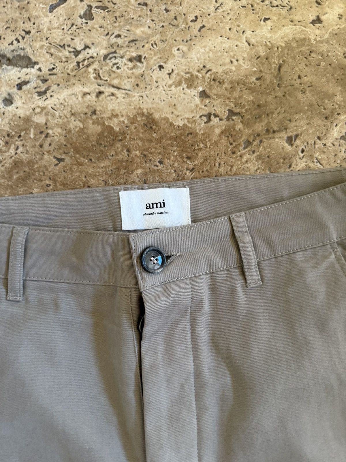AMI AMI khaki pants Size US 31 - 3 Thumbnail