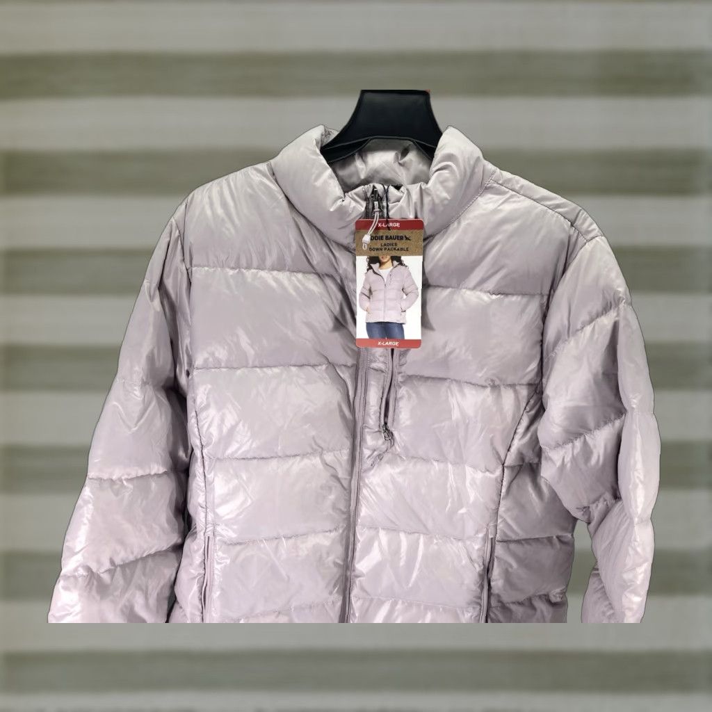 Eddie Bauer VINTAGE Eddie Bauer Down Puffer Jacket Coat Women XL