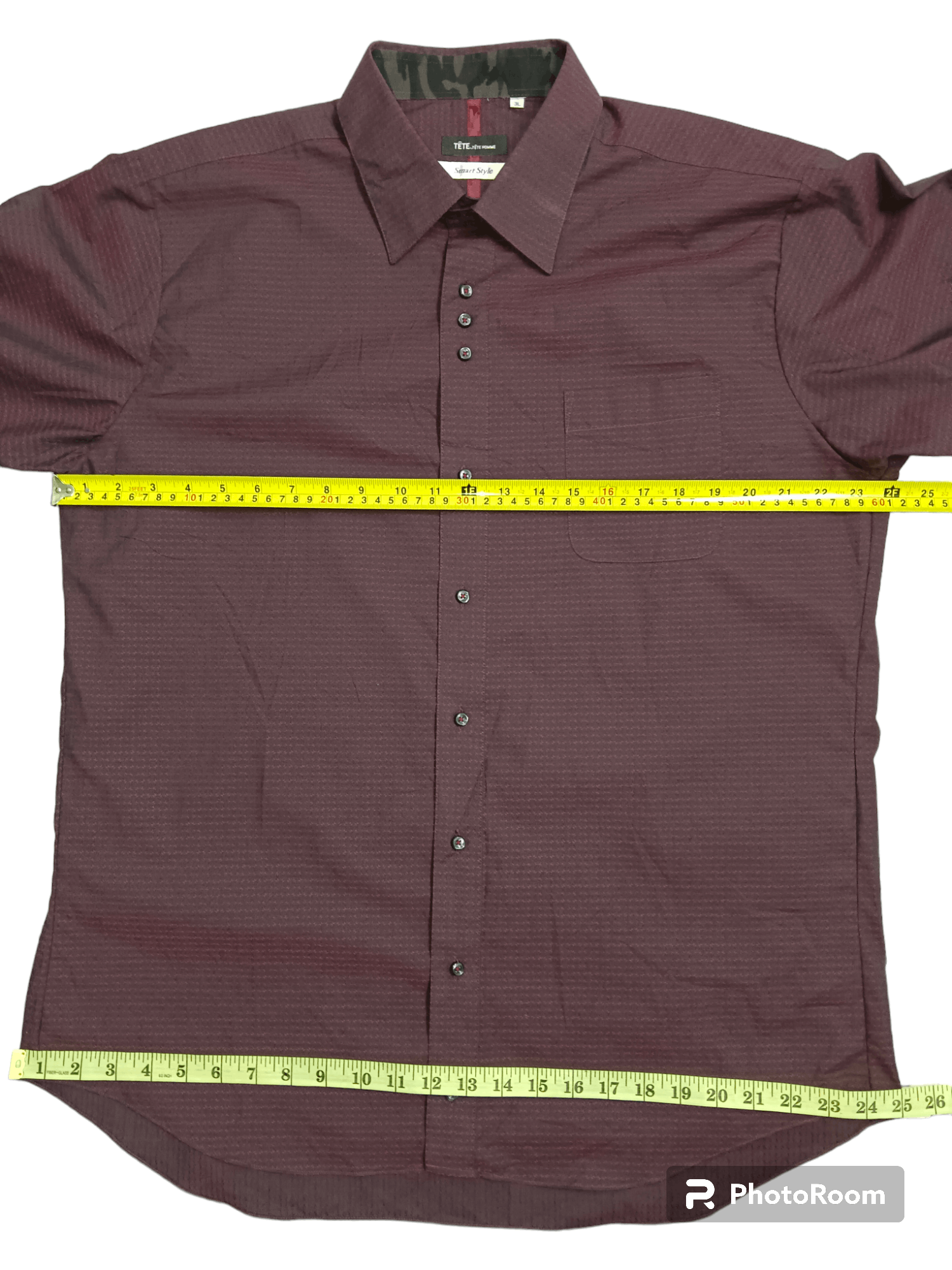 Tete Homme Tete Homme Button Down Long Sleeve Shirt Size US XL / EU 56 / 4 - 8 Thumbnail