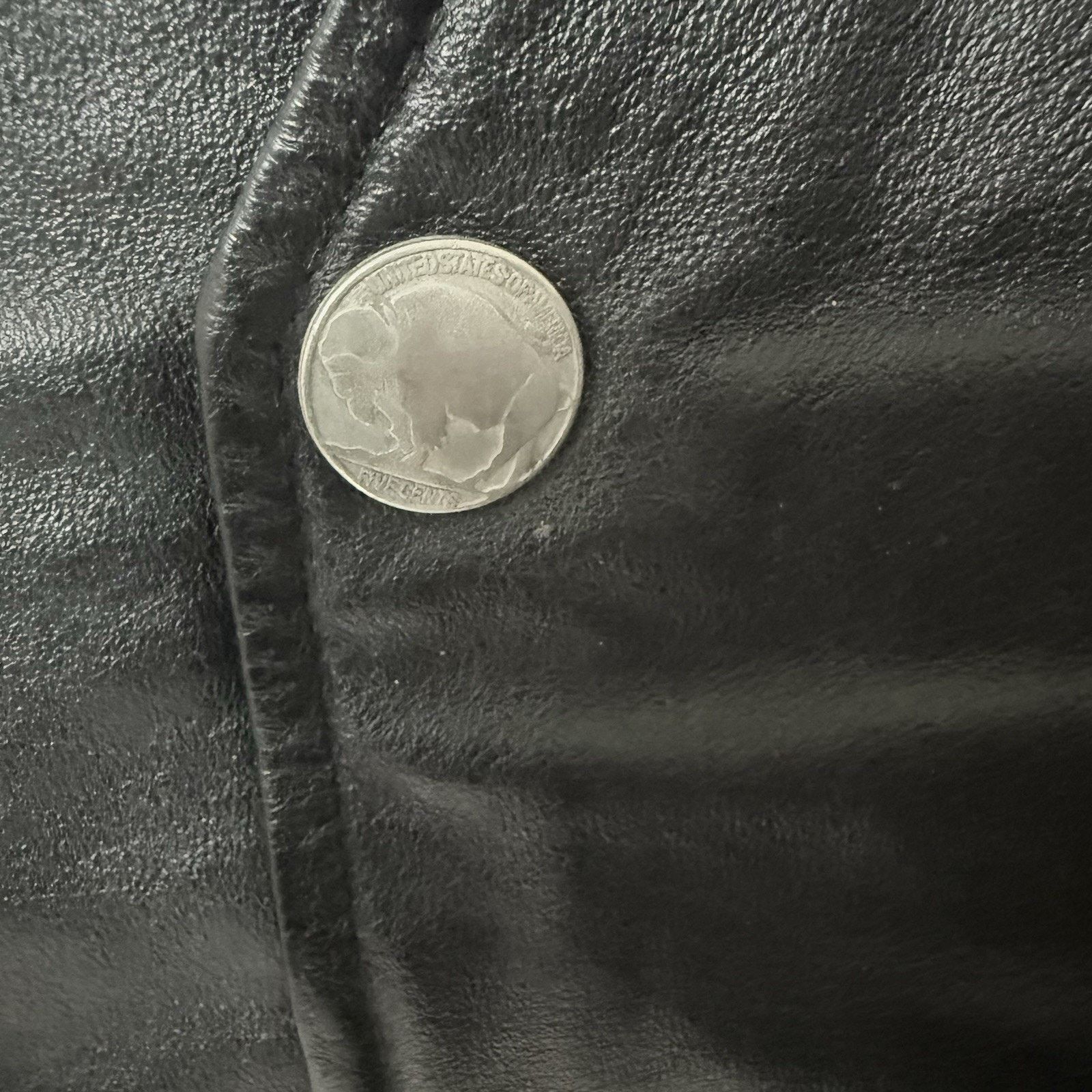 Other Vance Leathers Vest USA Buffalo Nickel Harley Biker Western Size US XXL / EU 58 / 5 - 4 Thumbnail