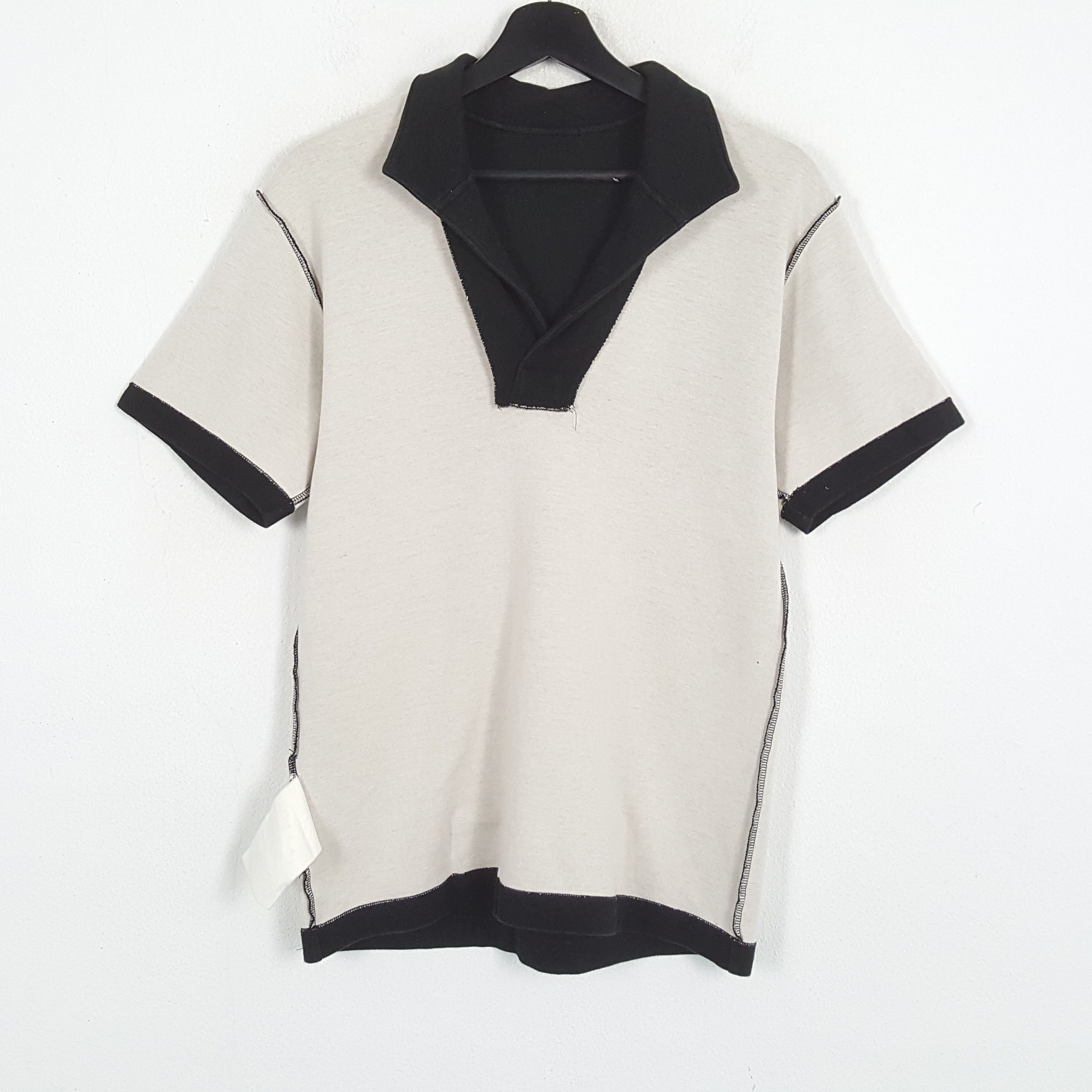 Comme des Garcons Homme Plus COMME DES GARCONS HOMME PLUS Fashion Style Reversible Polos Size US M / EU 48-50 / 2 - 3 Thumbnail