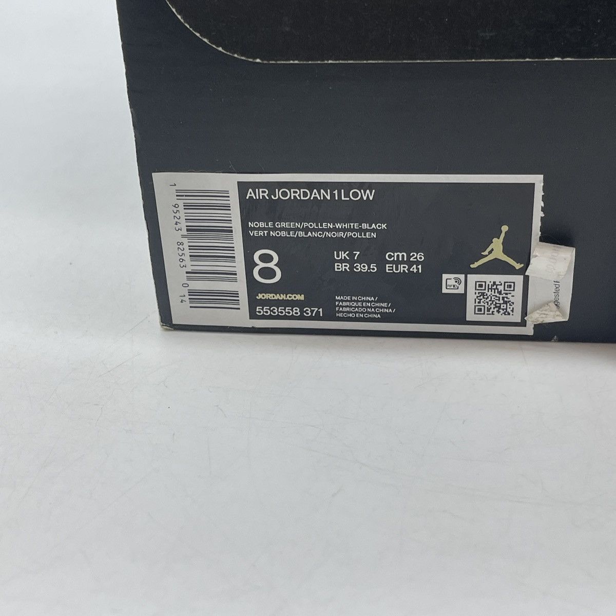Jordan Brand Air Jordan 1 low green toe Size US 8 / EU 41 - 9 Thumbnail