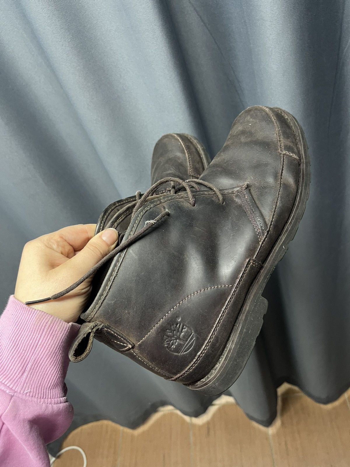 Timberland vintage leather boots timberland Size US 10 / EU 43 - 5 Thumbnail