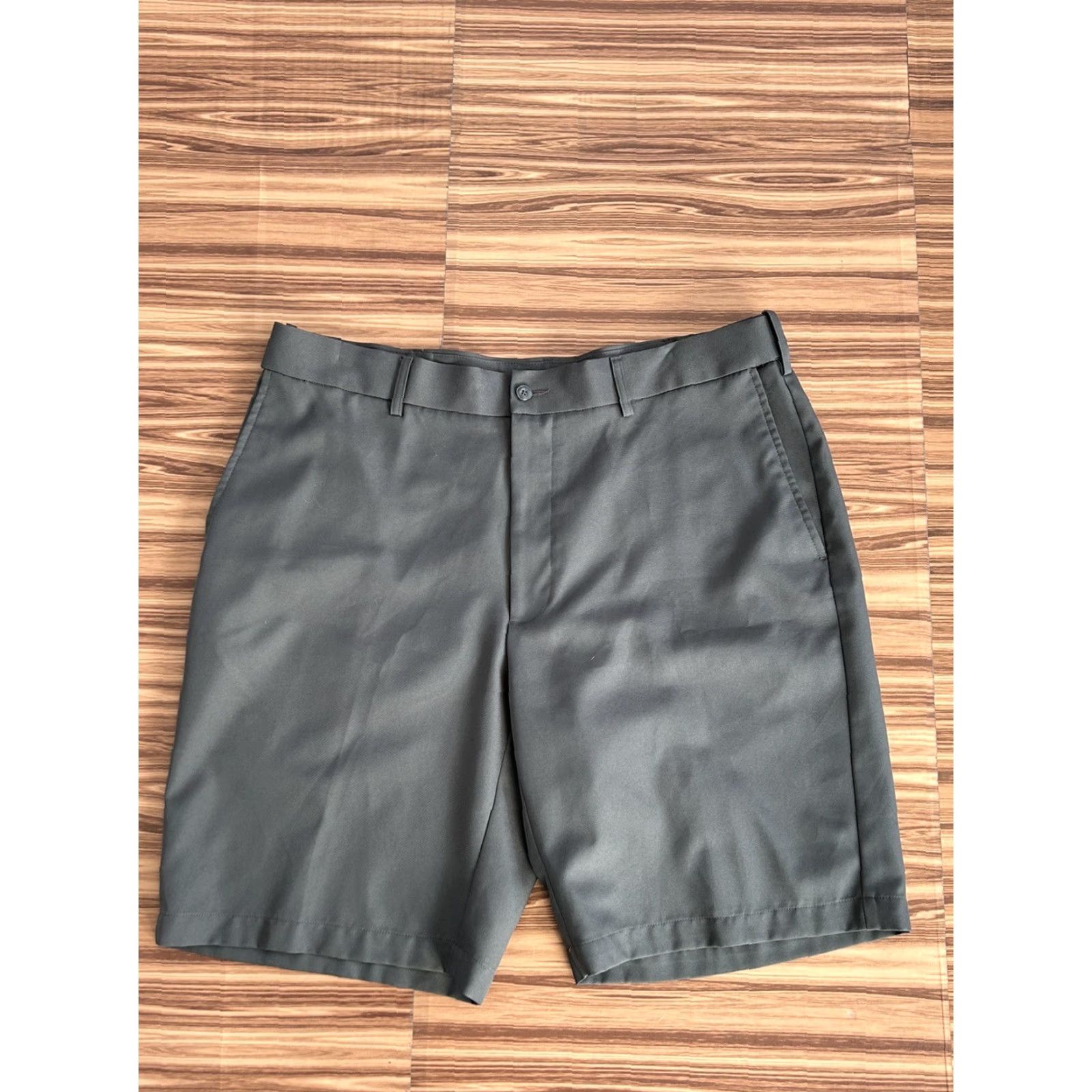 Vintage Grandslam Mens Gray Flat Front Golf Shorts Size 38 Size US 38 / EU 54 - 2 Thumbnail