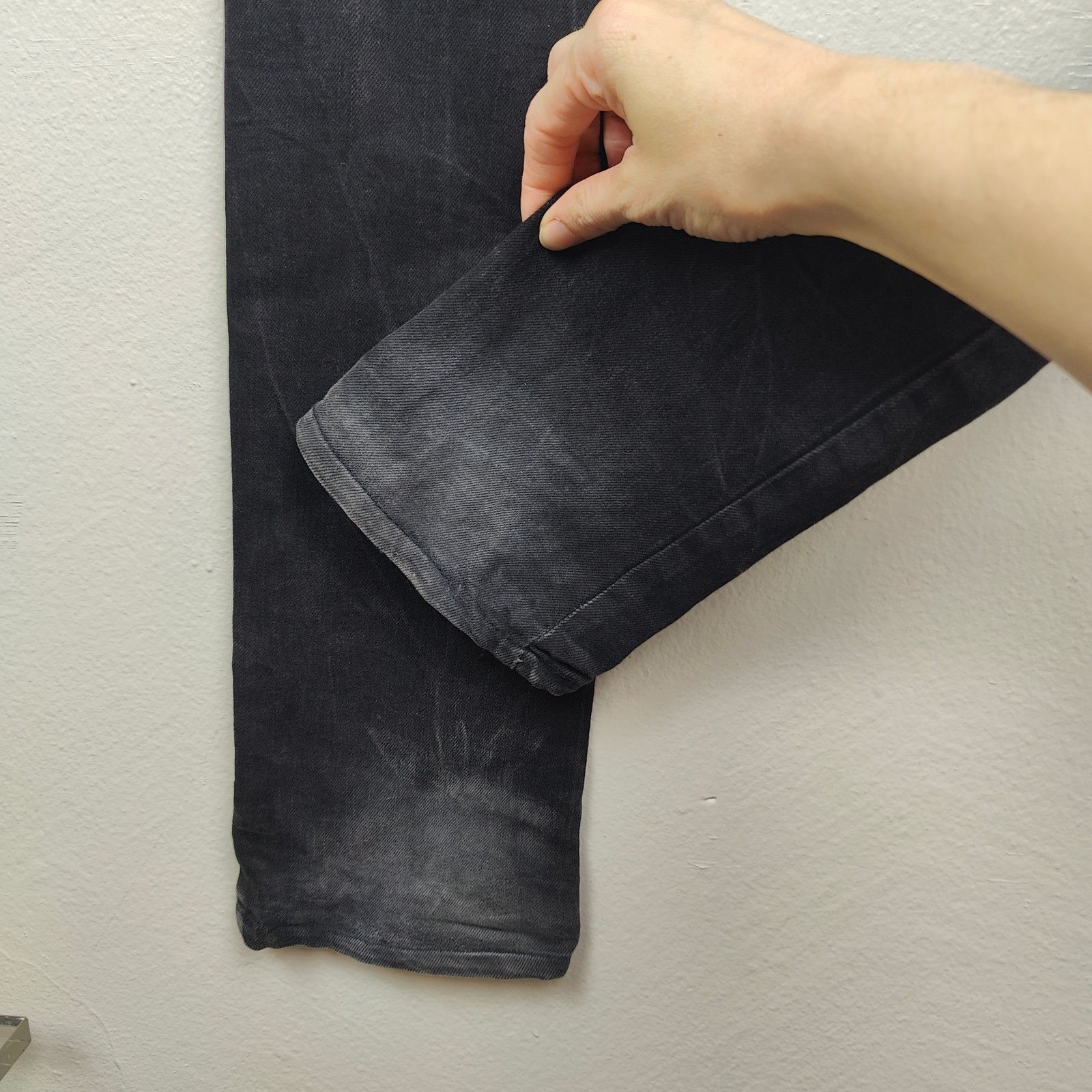 Saint Laurent Paris Saint Laurent Jeans Mens 32 Black Wash DO2 M/SK-LW Size US 32 / EU 48 - 8 Thumbnail