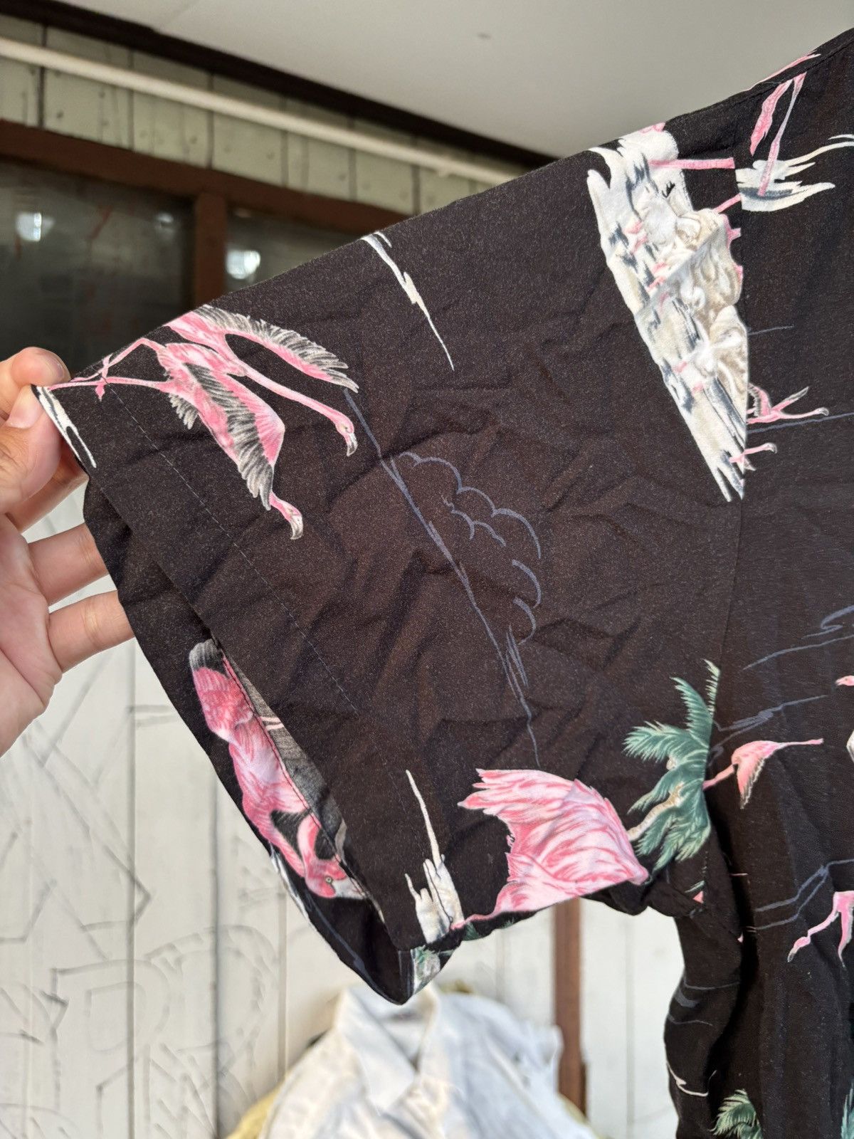 Paradise Found Flamingo paradise found Hawaii shirt Size US XL / EU 56 / 4 - 5 Thumbnail