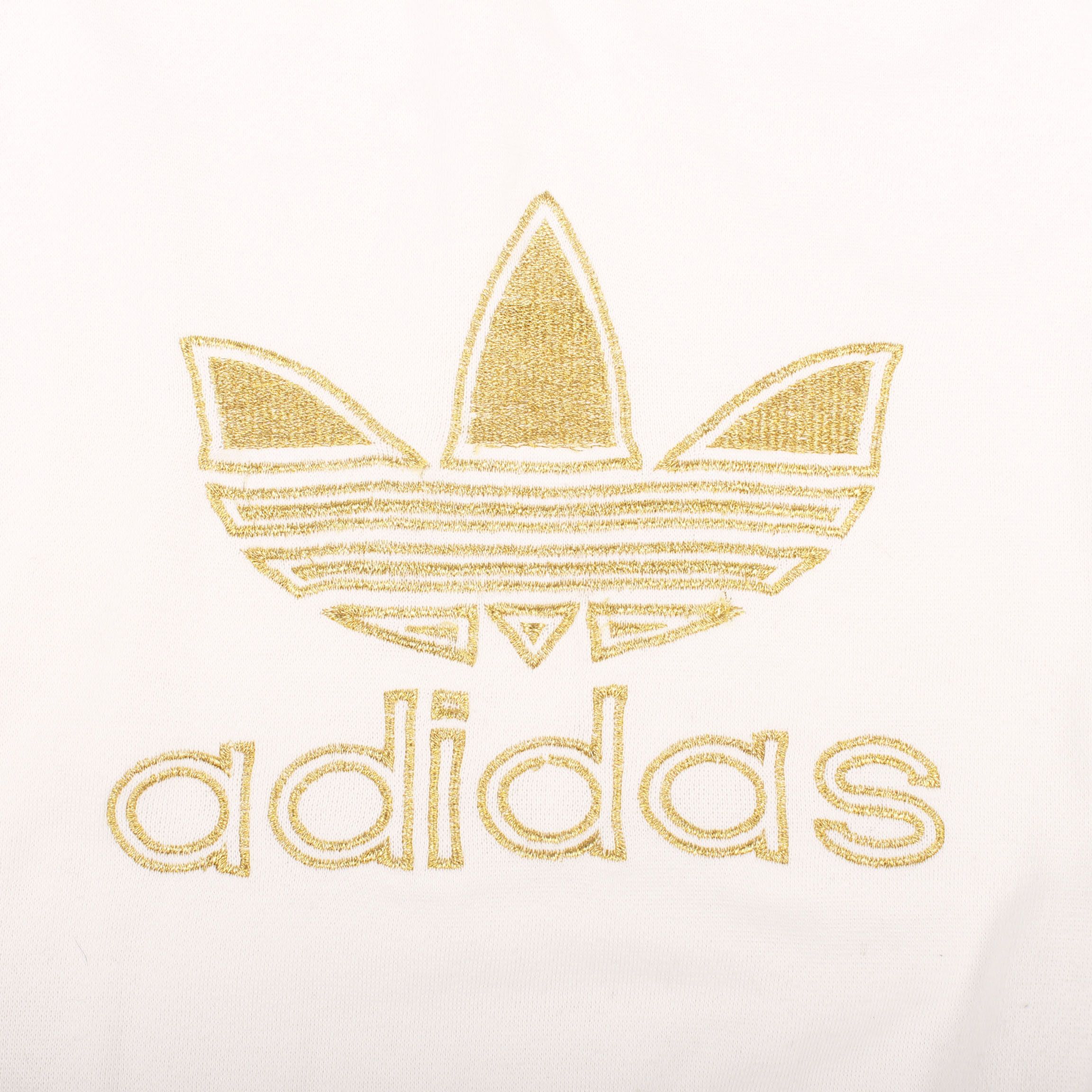 Adidas × Vintage Vintage adidas Big Logo Sweatshirt Crewneck Size US M / EU 48-50 / 2 - 2 Thumbnail