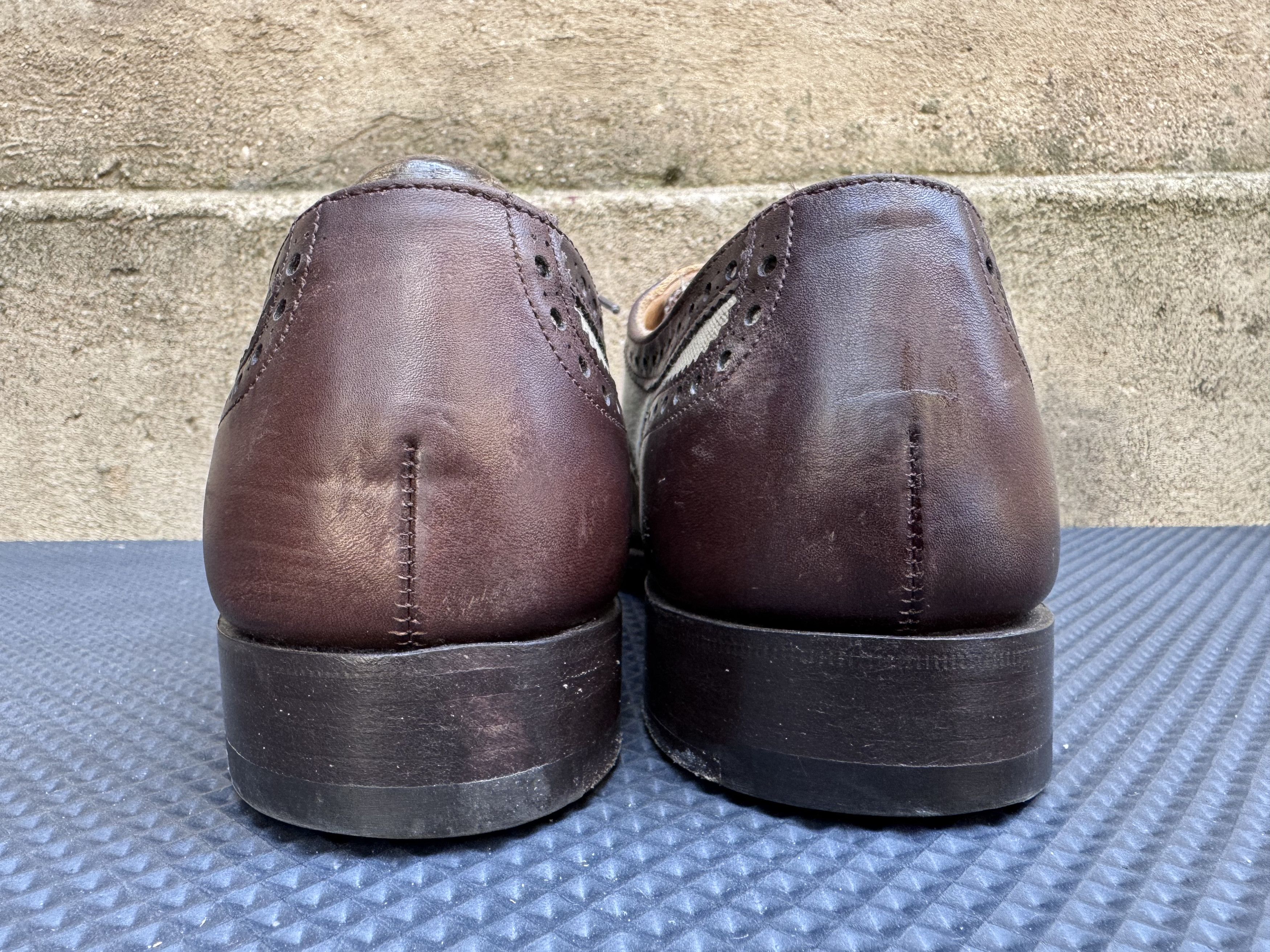 Church's Church's Diplomat England Brogue Cap Toe Oxfords Size US 8 / EU 41 - 6 Thumbnail