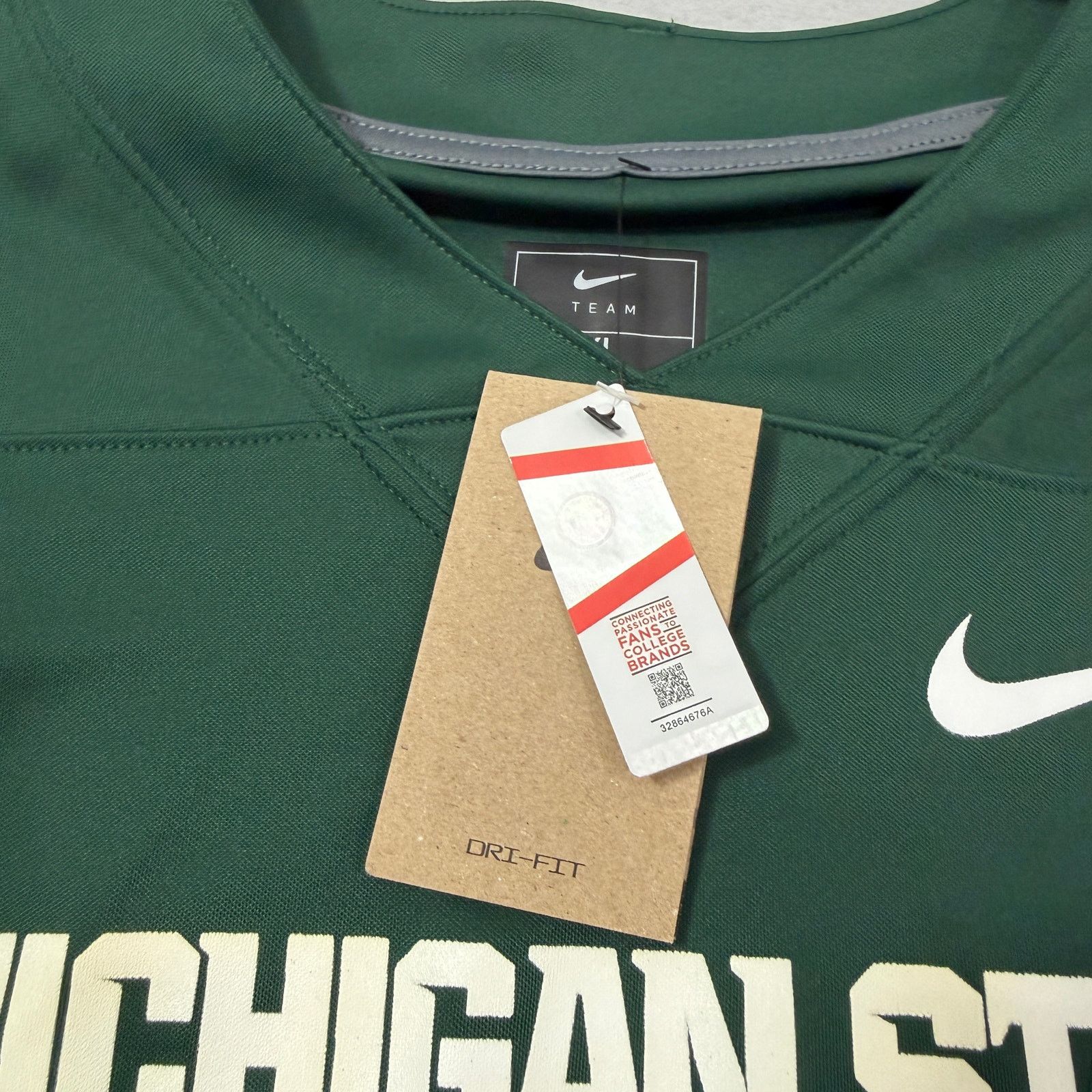 Nike Nike Michigan State Spartans Tre Mosley Jersey Adult XL NEW Size US XL / EU 56 / 4 - 4 Thumbnail