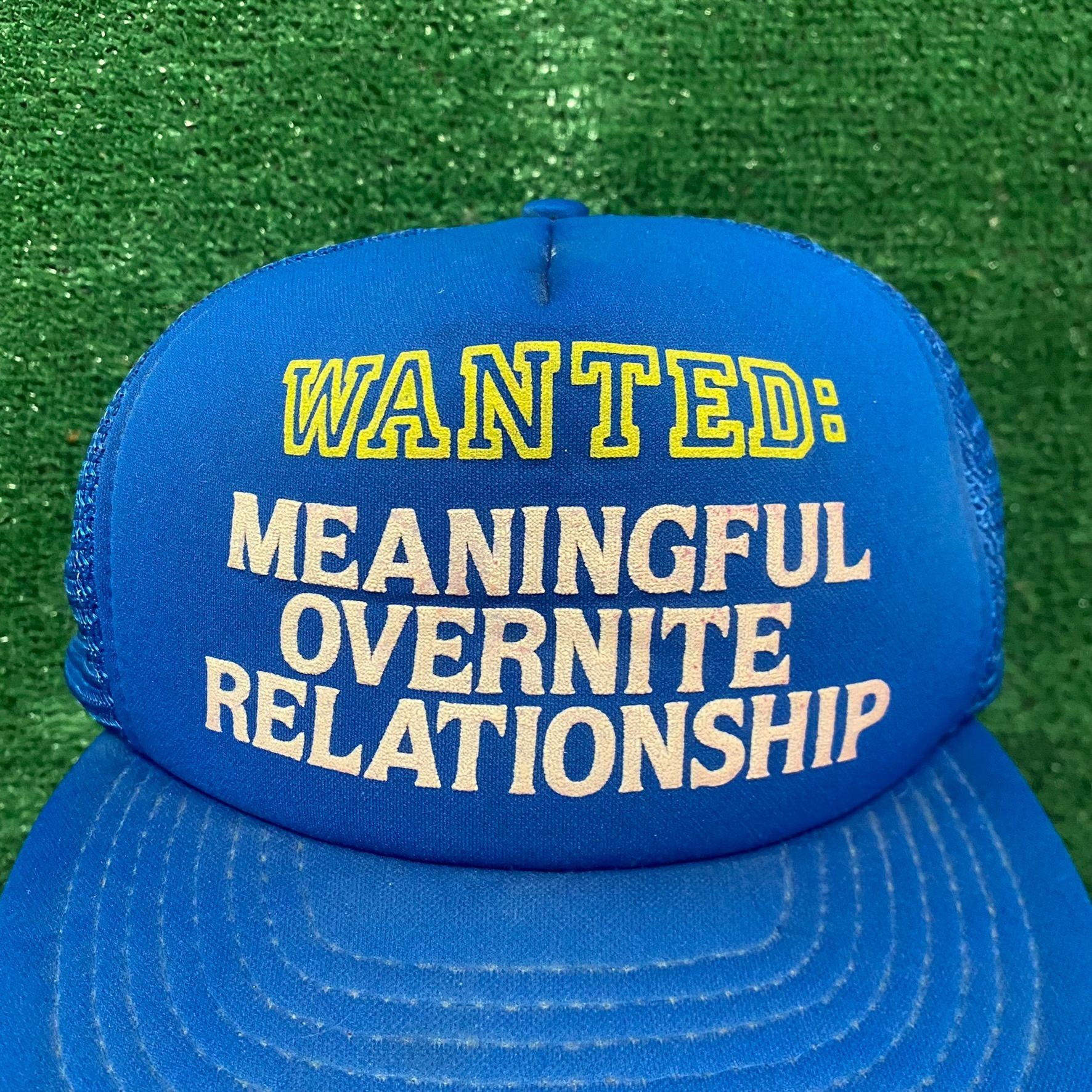 Vintage Vintage 90s Hookups Quote Essential Funny Slogan Trucker Hat Size ONE SIZE - 2 Thumbnail