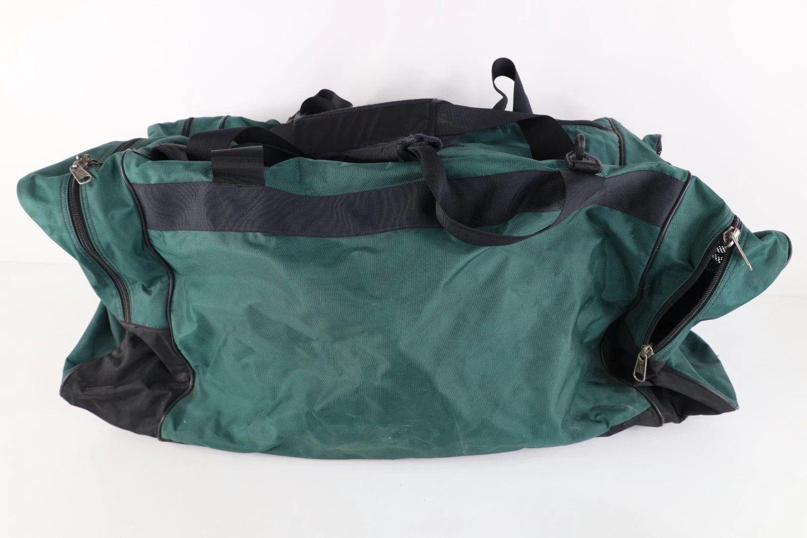 Nike Vintage 90s Nike Big Swoosh Logo Extra Large Duffel Bag Size ONE SIZE - 11 Thumbnail