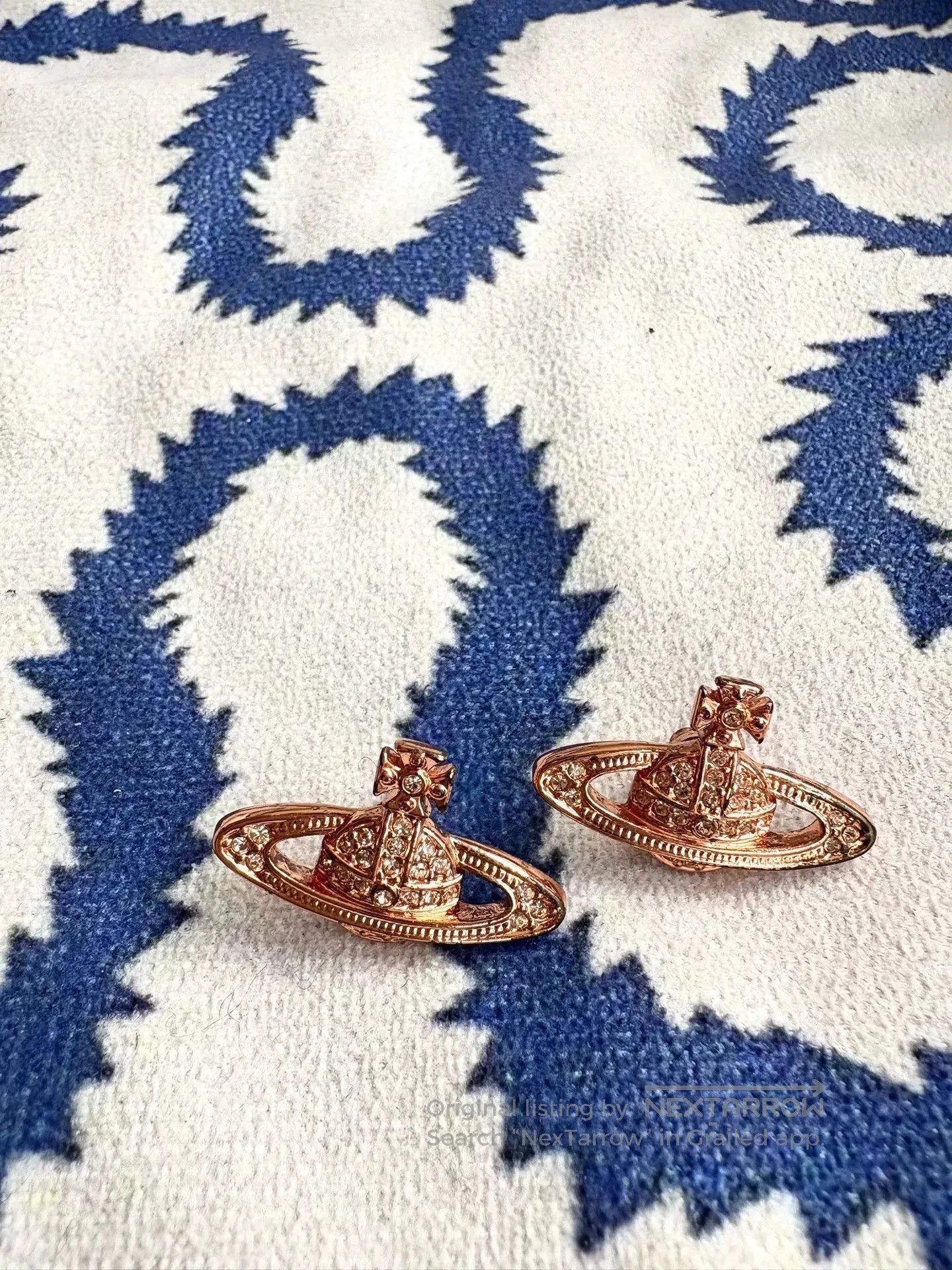 Vivienne Westwood vivienne westwood rose gold earrings. Size ONE SIZE - 1 Thumbnail