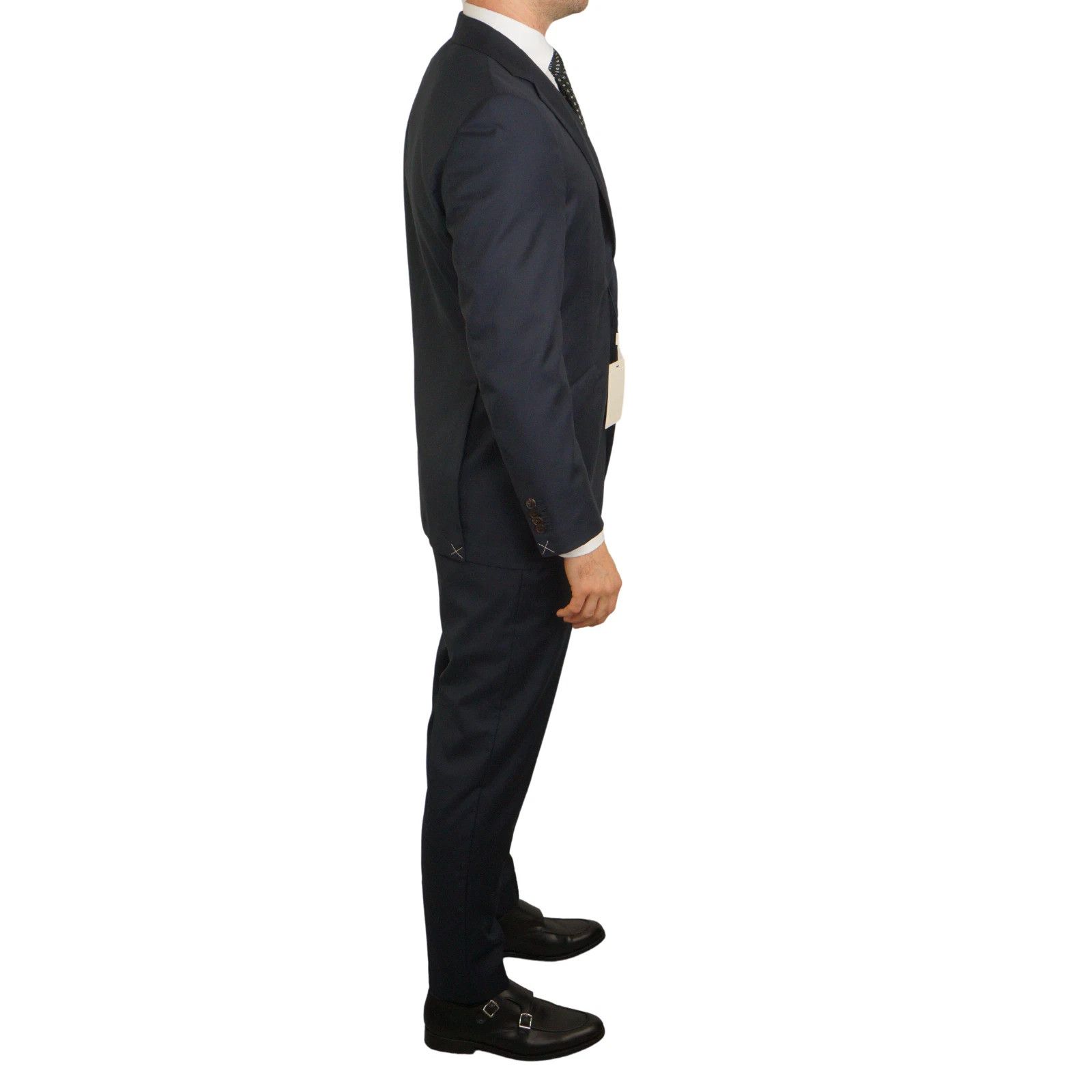 Suitsupply Men Suitsupply Suit Lazio Single Breasted Blue S110 US46L Size 46L - 2 Thumbnail