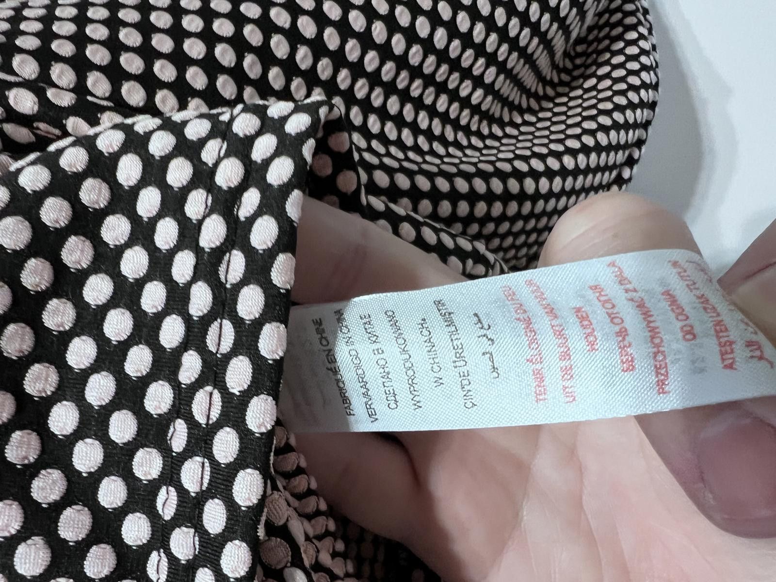 Other Girls on Film Black & Pink Polka Dot Pencil Skirt – Size 20 Size 38" / US 16 / IT 52 - 5 Thumbnail