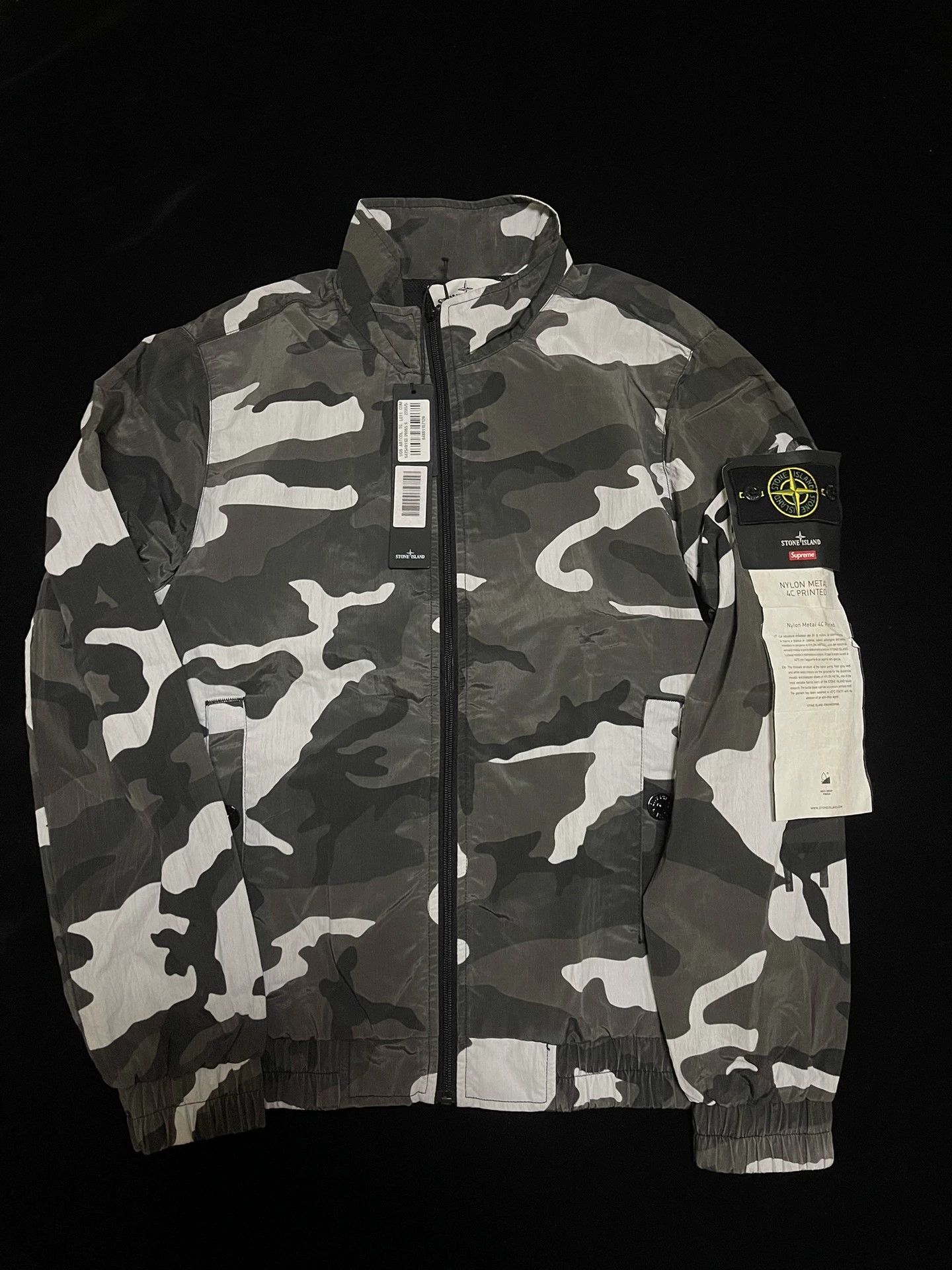 Stone Island Stone Island snowcamo metal nylon jacket S new with tags Size US S / EU 44-46 / 1 - 1 Thumbnail