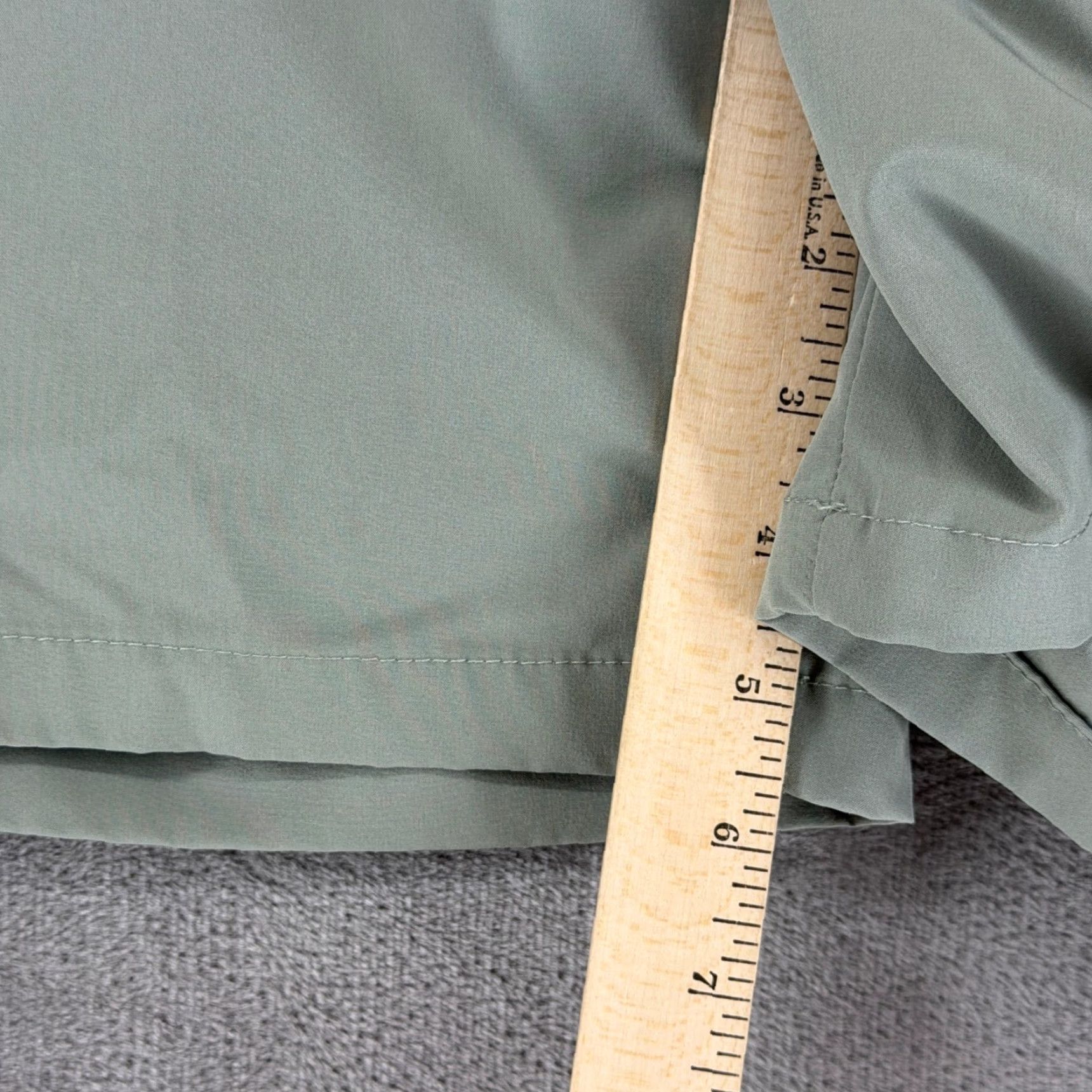 Onia Onia Mens Sage Green Hybrid Shorts Size S Inseam 5in Quick Dry Stretch Beach Casual Travel Size US 30 / EU 46 - 7 Thumbnail