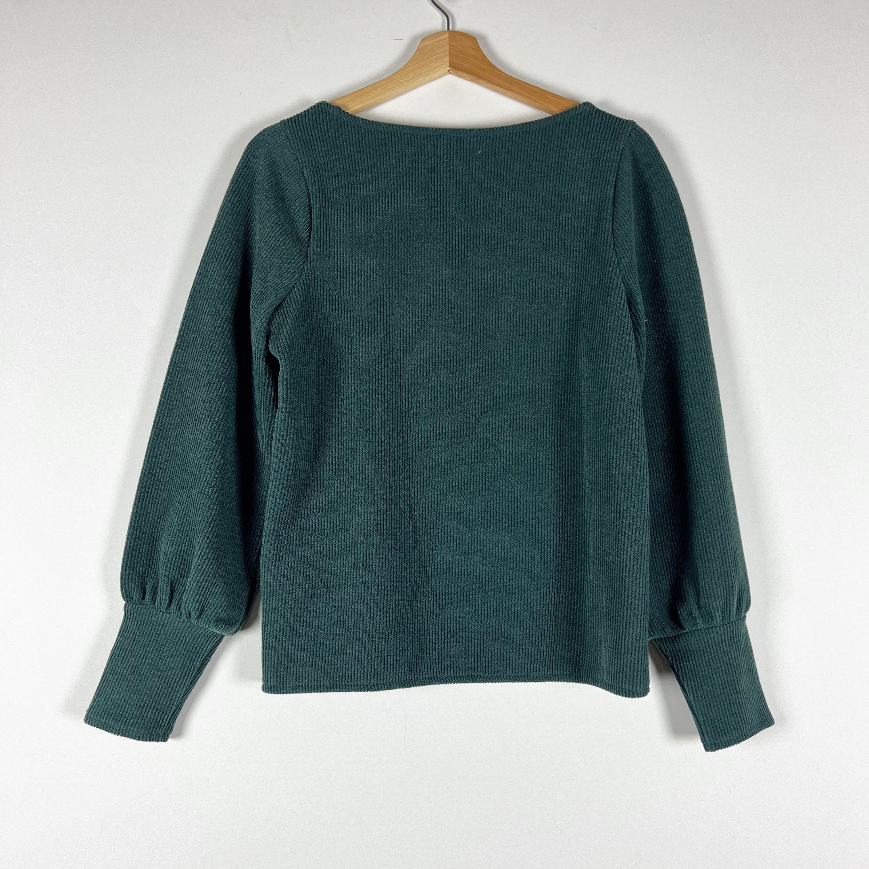 Madewell NEW Madewell Ottoman Rib Square Neck Size S / US 4 / IT 40 - 4 Thumbnail