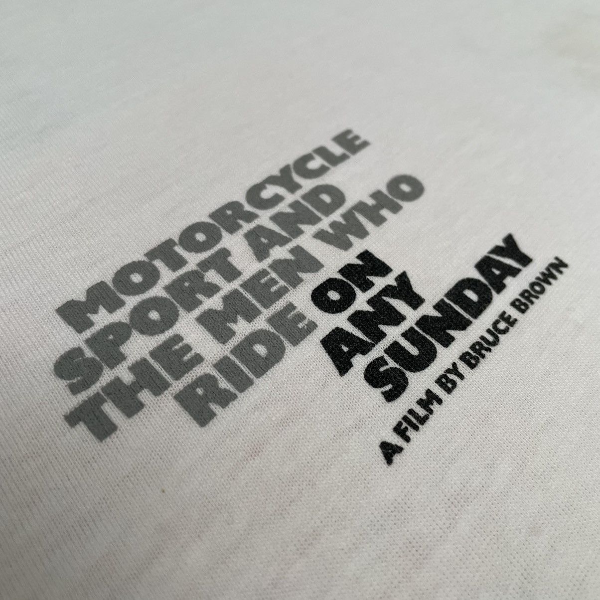 Vintage Vintage On Any Sunday Tee film by Bruce Brown 90’s T Shirt Size US XL / EU 56 / 4 - 4 Thumbnail