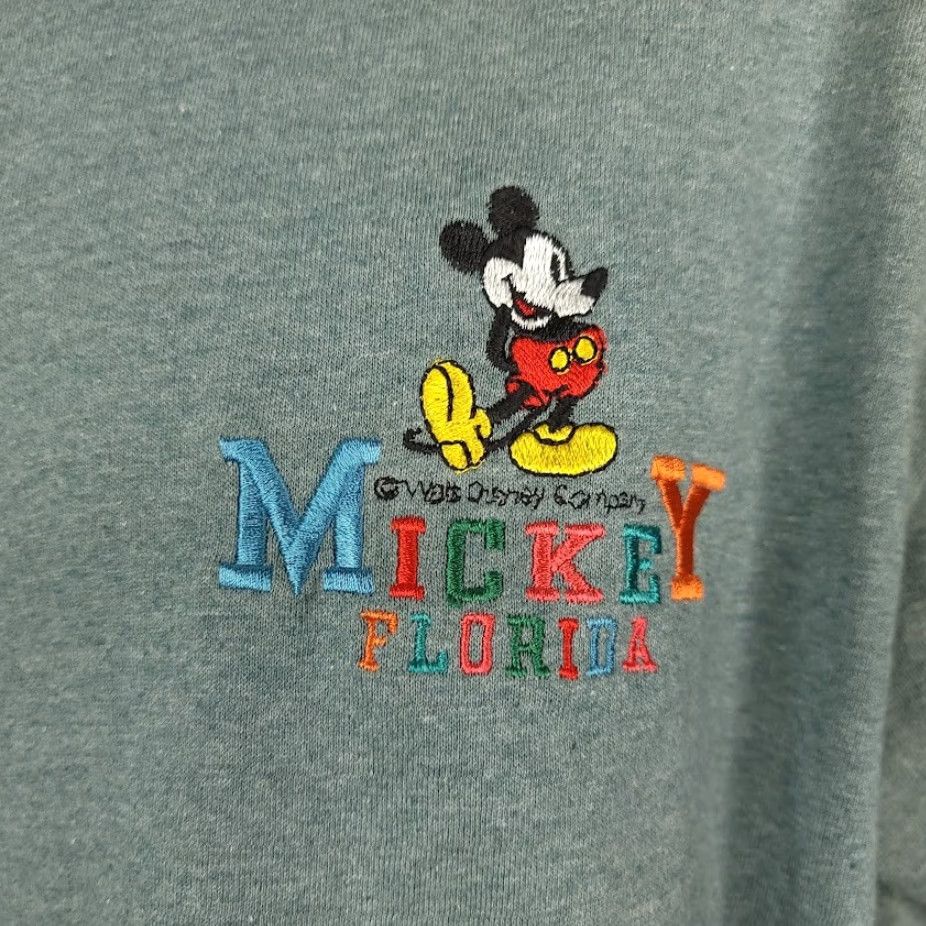Vintage VINTAGE Mickey Mouse T Shirt Mens Large Green 90s Walt Disney Made In USA Disney Shirt Mens Large Green 90s Size US L / EU 52-54 / 3 - 3 Thumbnail