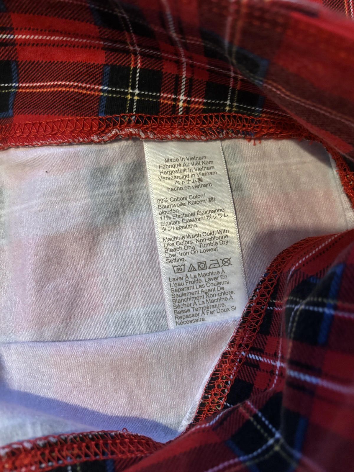 J.Crew NWOT J.Crew Holiday Tartan Red Plaid Leggings S Size 28" / US 6 / IT 42 - 6 Thumbnail