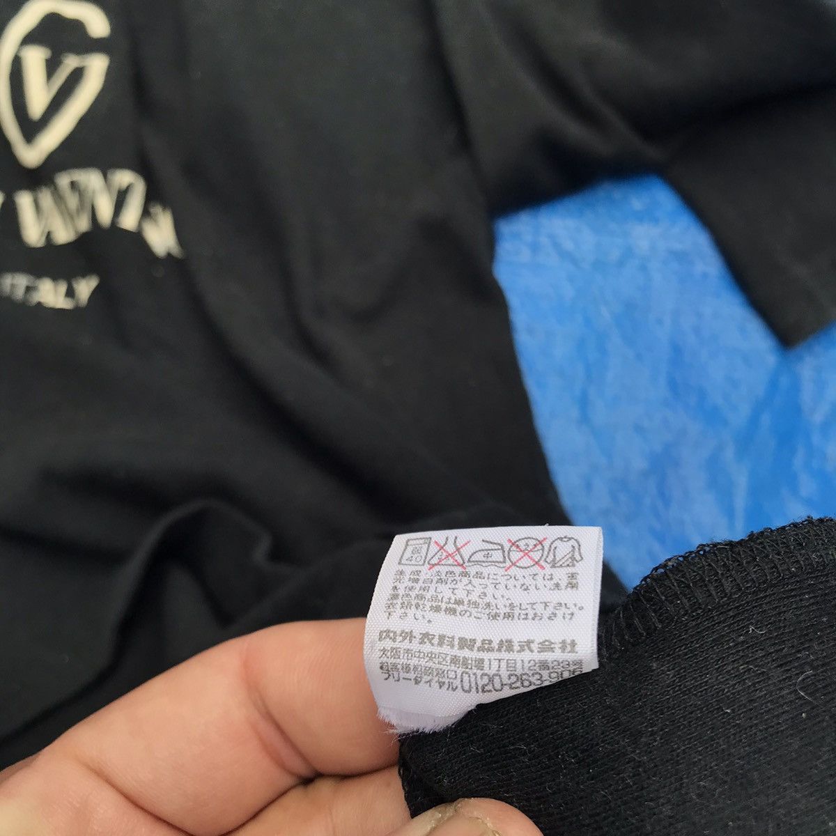 Valentino × Vintage Vintage 90s Gianni Valentino Spellout Long Sleeve Size US S / EU 44-46 / 1 - 8 Thumbnail