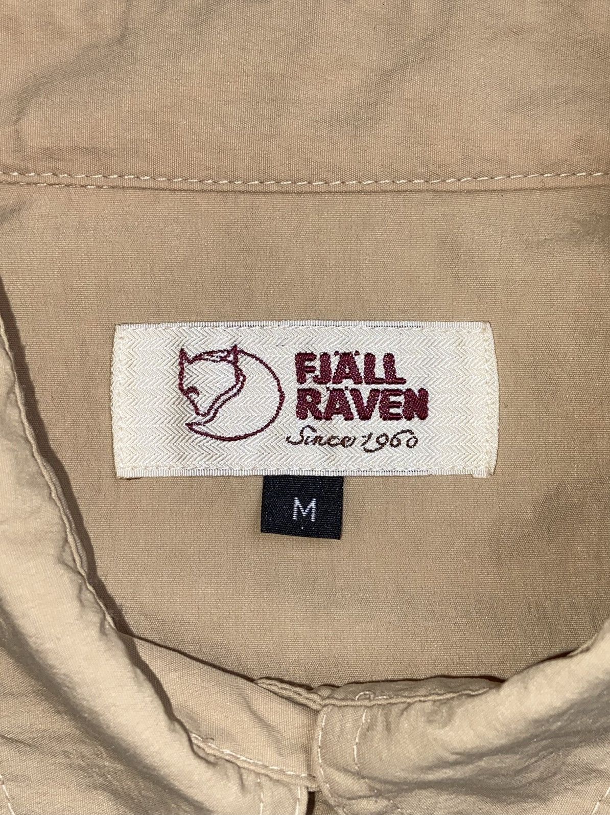 Fjallraven × Japanese Brand × Vintage FJALL RAVEN Brown Shirt Size US S / EU 44-46 / 1 - 11 Thumbnail
