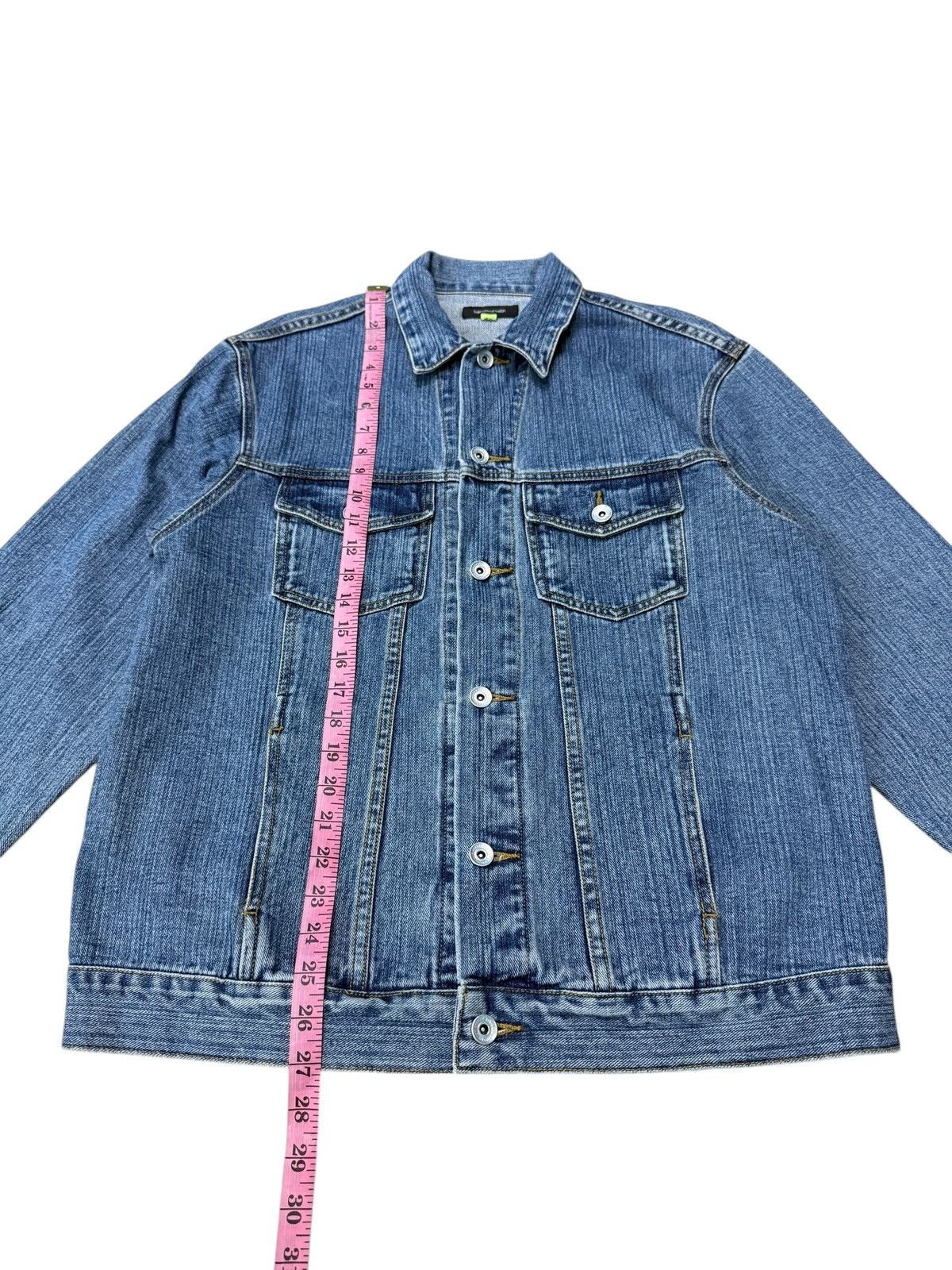 Supreme BALANCE WEAR DESIGN SPLASH DENIM JACKET Size US L / EU 52-54 / 3 - 12 Thumbnail