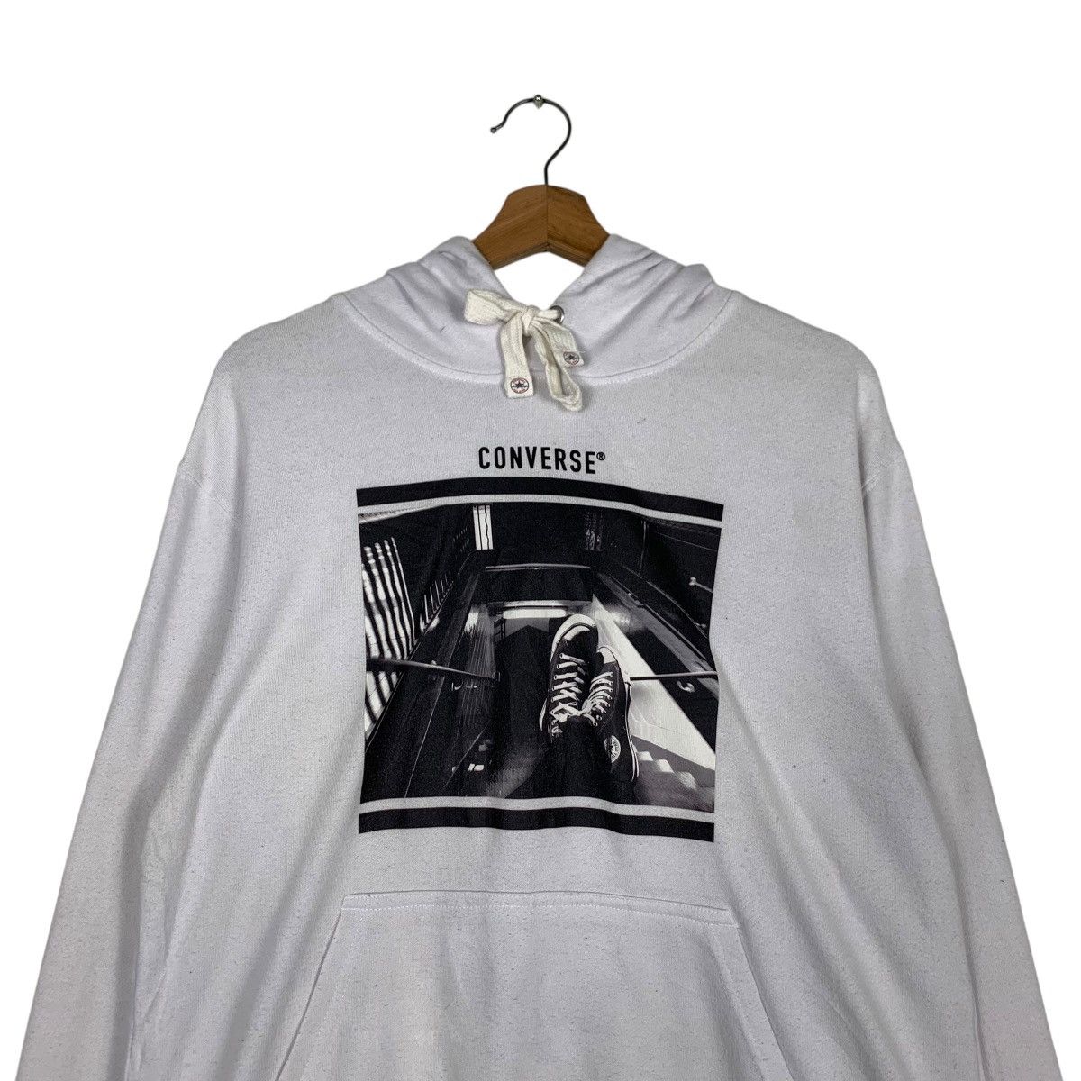Converse CONVERSE Graphics Printed Pullover Hoodies #1431-C65 Size US L / EU 52-54 / 3 - 2 Thumbnail