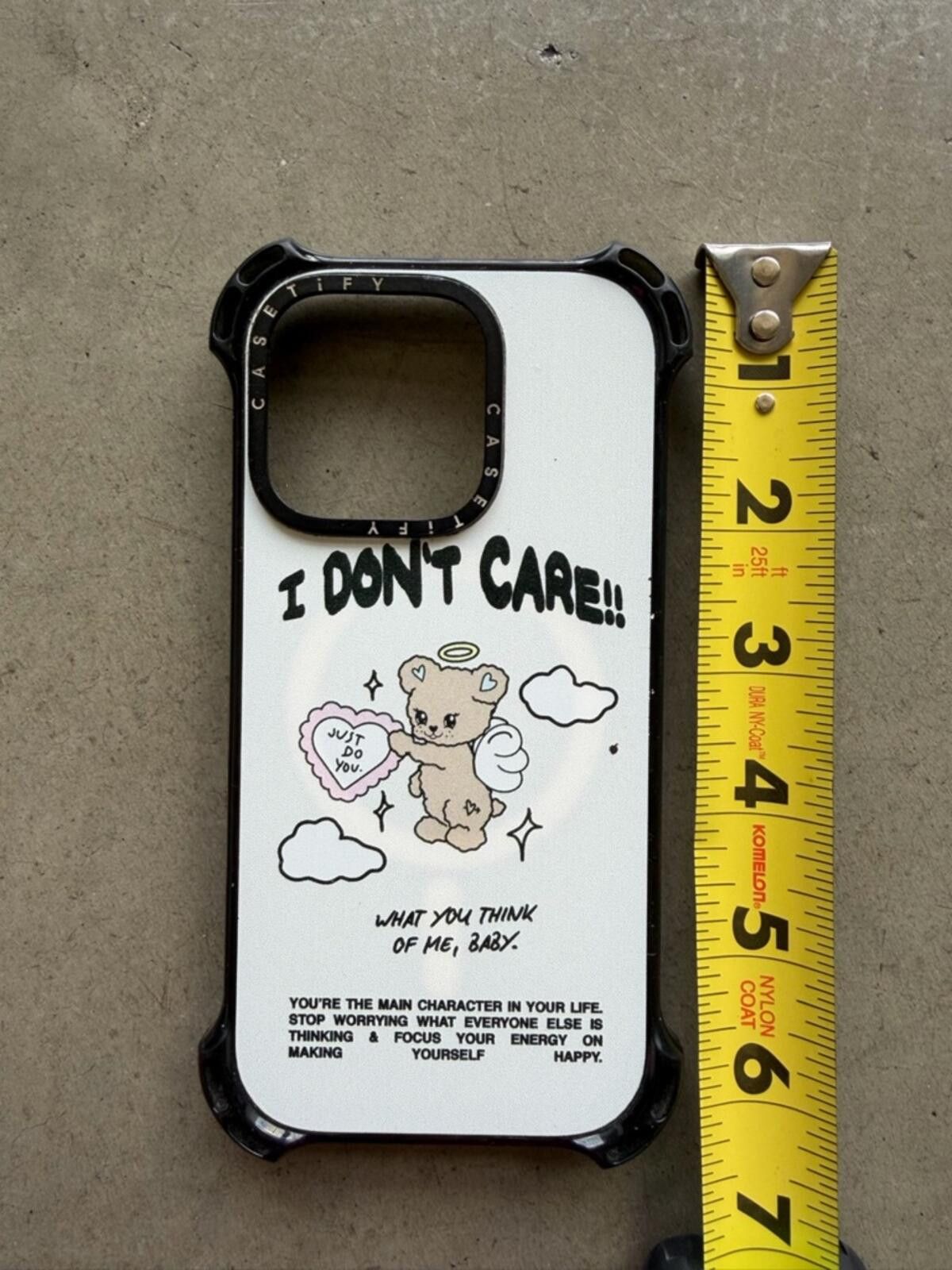 Other CASETiFY / iPhone 16 Pro Bounce Case / Angel Bear Black Size ONE SIZE - 5 Thumbnail