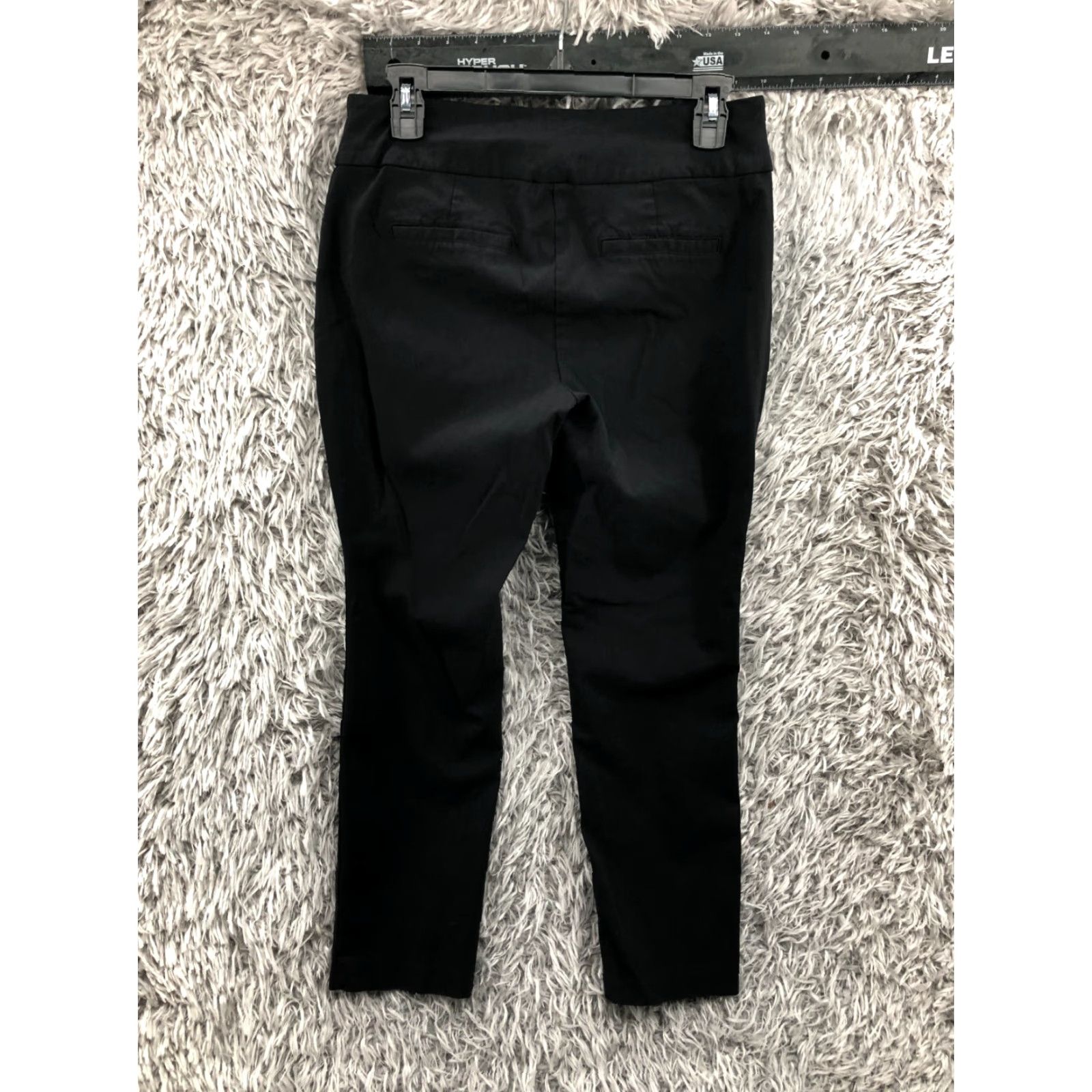 Vintage Studio 253 Skinny Ankle Pants Womens Black Size 8 Stretch Pockets Mid Rise Inseam 26 Size 30" / US 8 / IT 44 - 5 Thumbnail