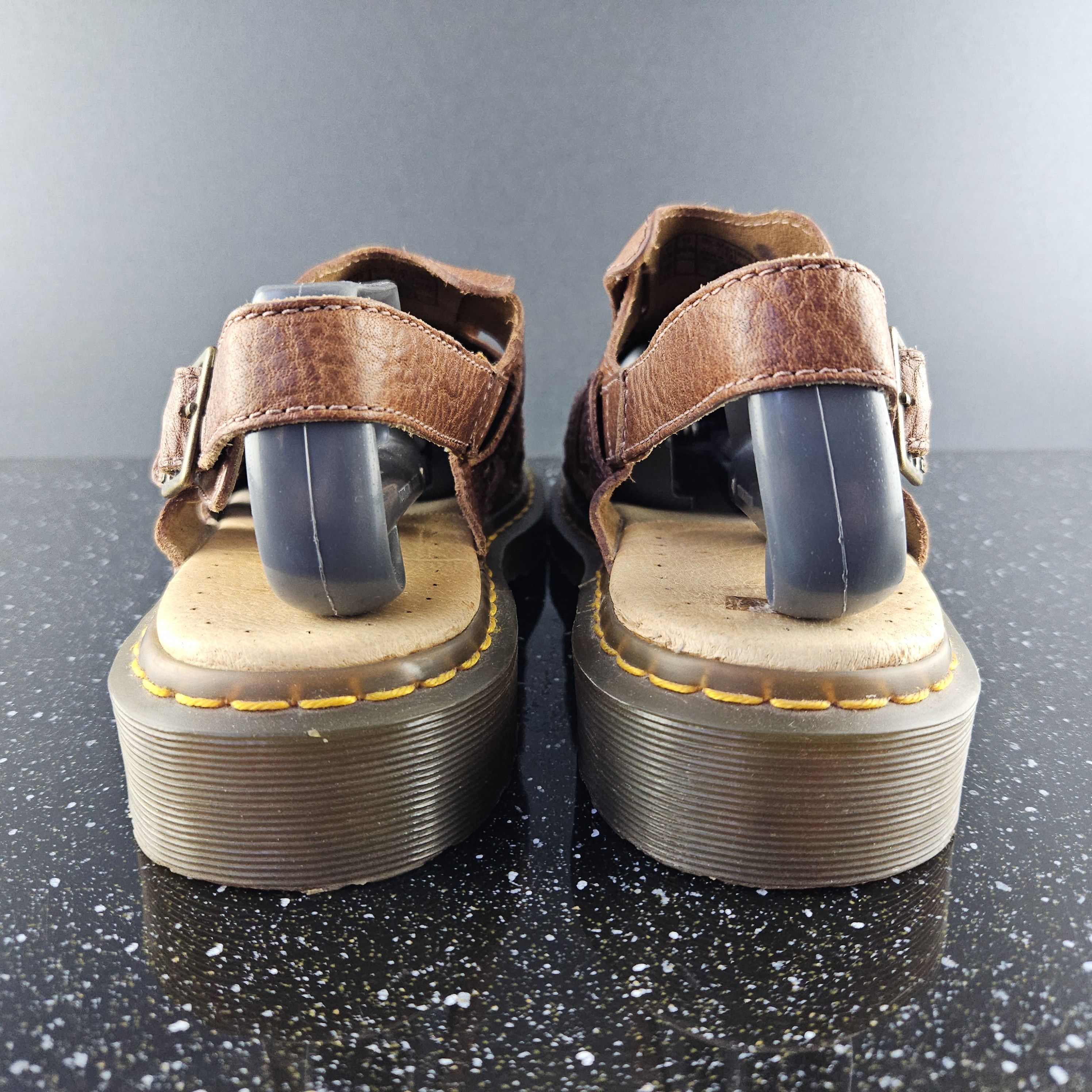 Dr. Martens Dr. Martens brown leather sandals Size US 12 / EU 45 - 5 Thumbnail
