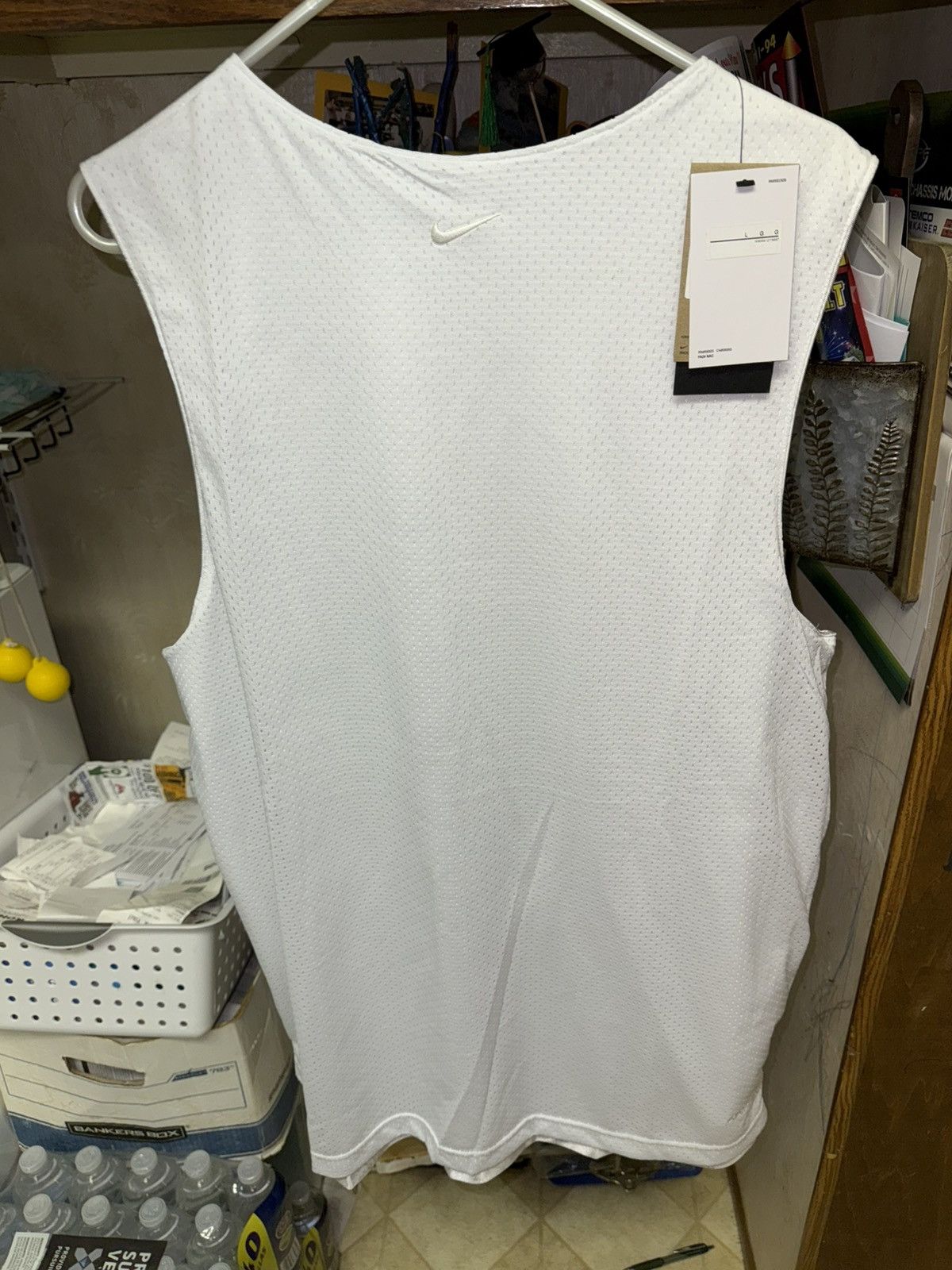 Nike Nike Kobe White Reversible Mesh Jersey Vapor FZ0934-100 Size US L / EU 52-54 / 3 - 4 Thumbnail