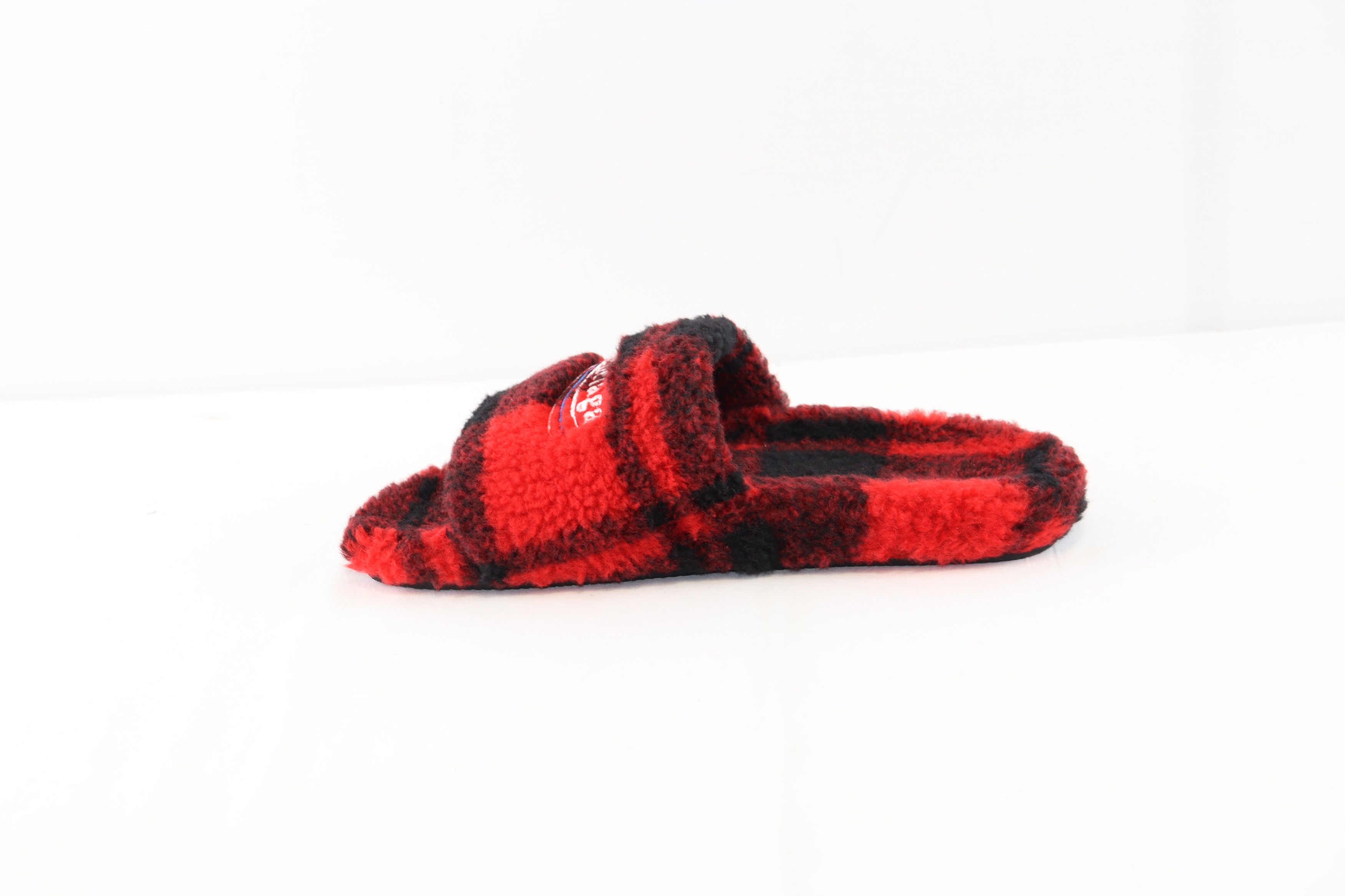 Balenciaga o1rshd1 Q:4 / Furry Slide in Red Size US 9 / EU 42 - 2 Thumbnail