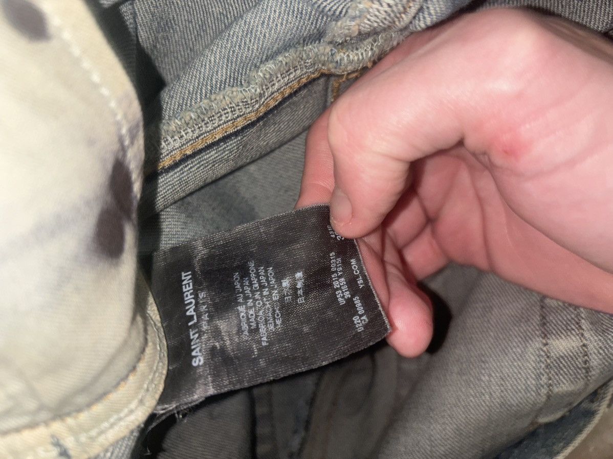 Saint Laurent Paris Saint Laurent Paris FW15 Crash Denim Size US 30 / EU 46 - 7 Thumbnail