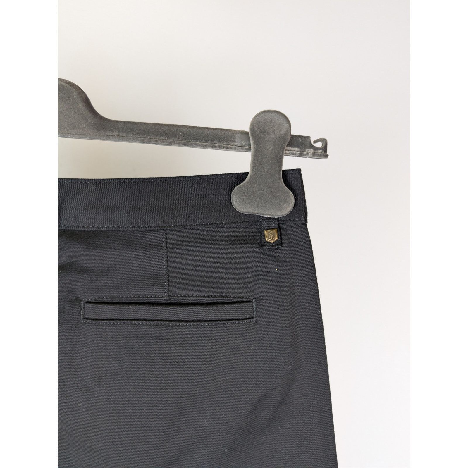 Saint Laurent Paris o1rshd1 Chinos Jeans in Black Raw Size US 29 - 14 Thumbnail