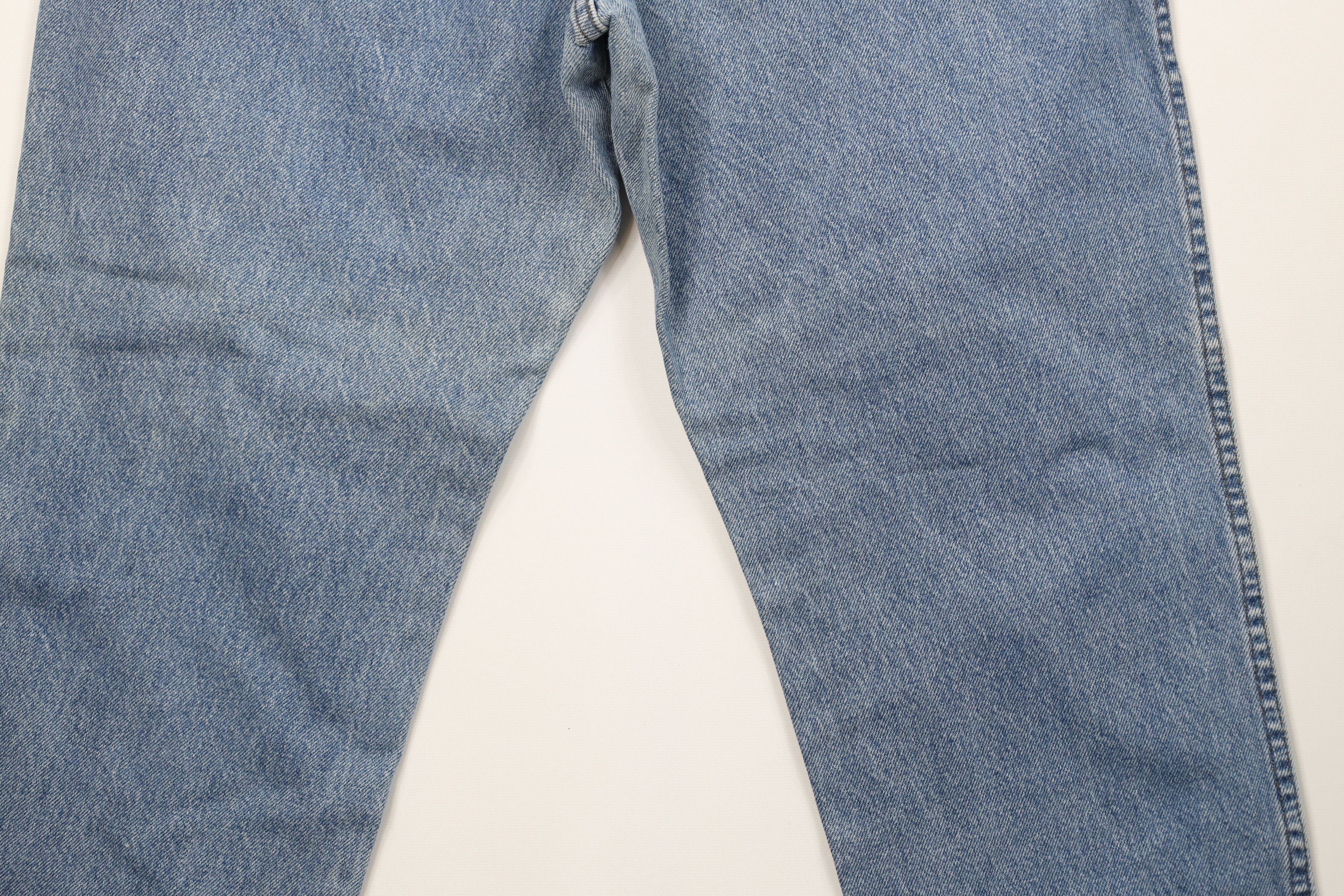 Harley Davidson Vintage 90s Harley Davidson Faded Relaxed Fit Jeans Blue USA Size 36" / US 14 / IT 50 - 13 Thumbnail