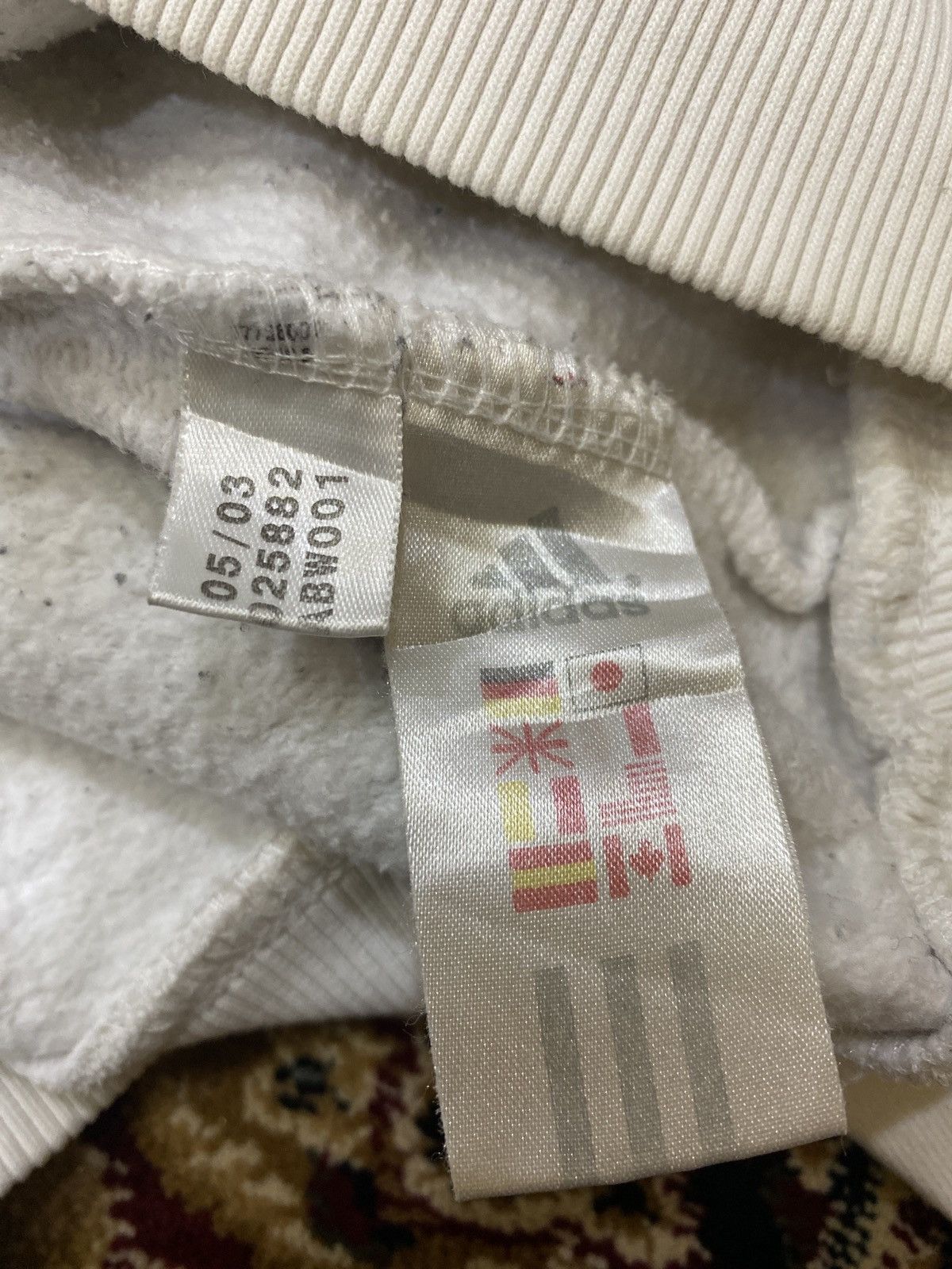 Adidas Adidas Embroidery Logo Sweatshirt Size US L / EU 52-54 / 3 - 8 Thumbnail