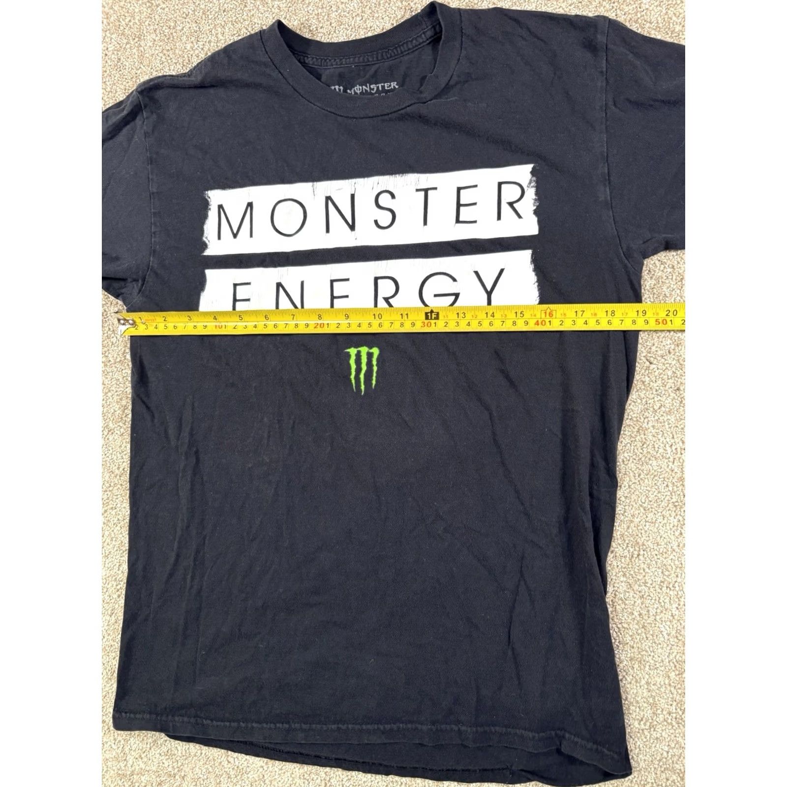 Vintage VINTAGE Monster Energy Unleash The Beast Black Short Sleeve Shirt BMX Skate • Medium Shirt Mens Size US M / EU 48-50 / 2 - 3 Thumbnail