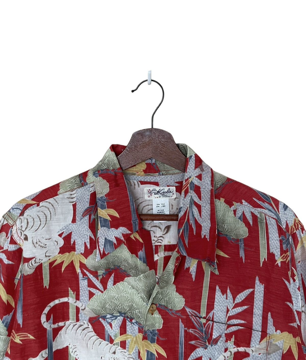 Eternal Vintage Japanese Brand Eternal Sukajan Silk Shirt 1990s Size US M / EU 48-50 / 2 - 3 Thumbnail