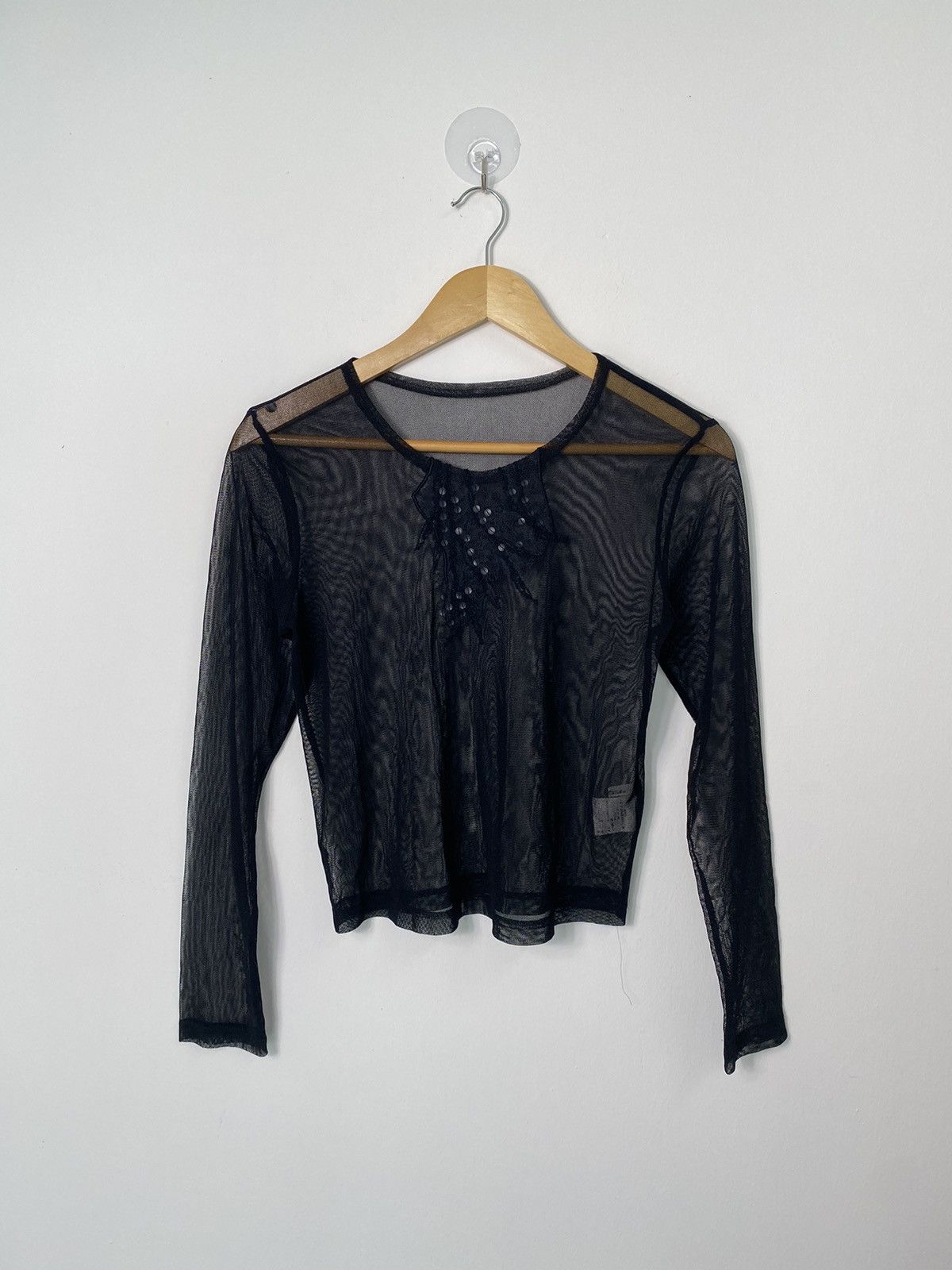 Other Mesh Basic Longsleeve T-shirt Size XXS / US 00 / IT 34 - 1 Thumbnail