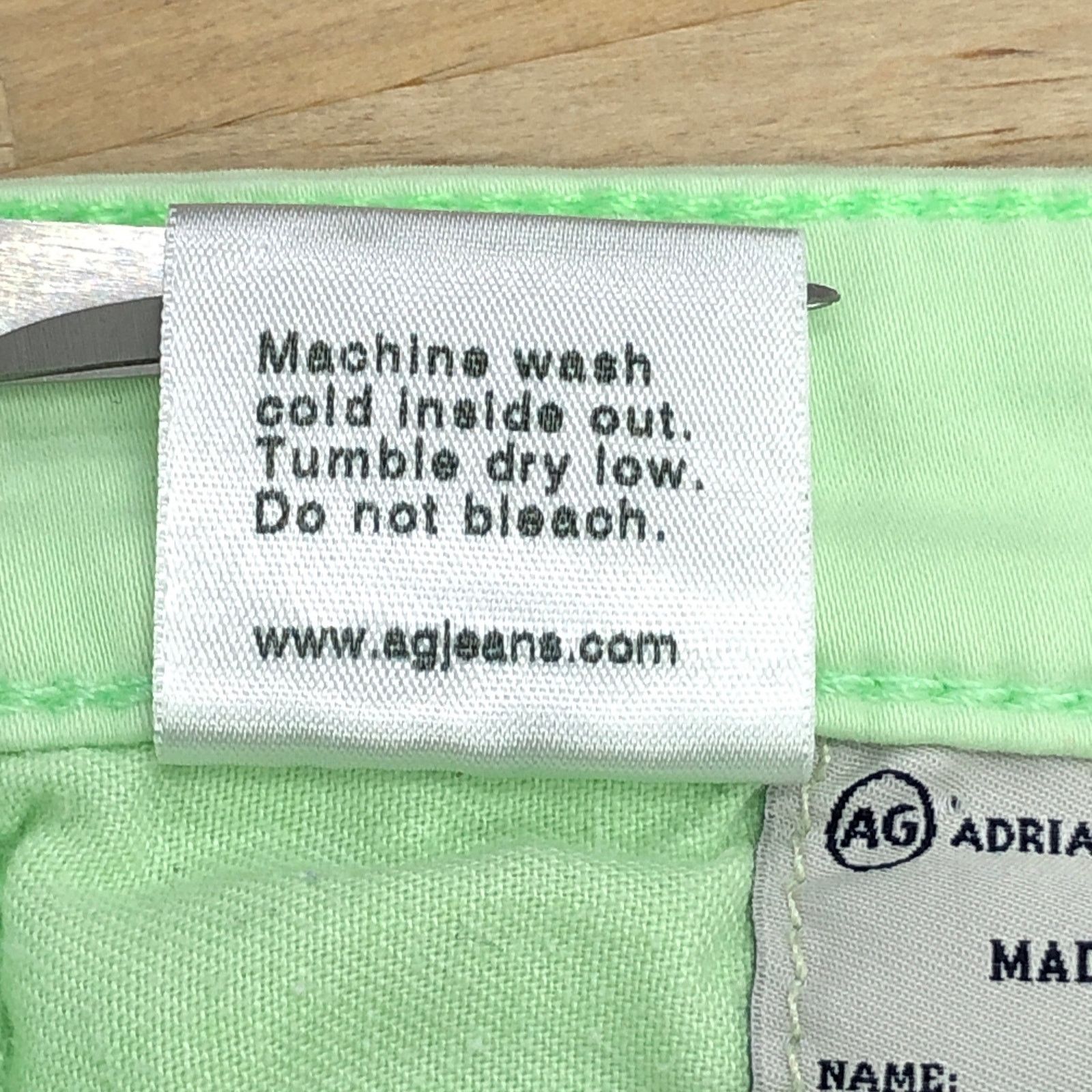 AG Adriano Goldschmied AG Adriano Goldschmied Calypso Sz 28R Jeans Stilt Cigarette Size 31" - 13 Thumbnail