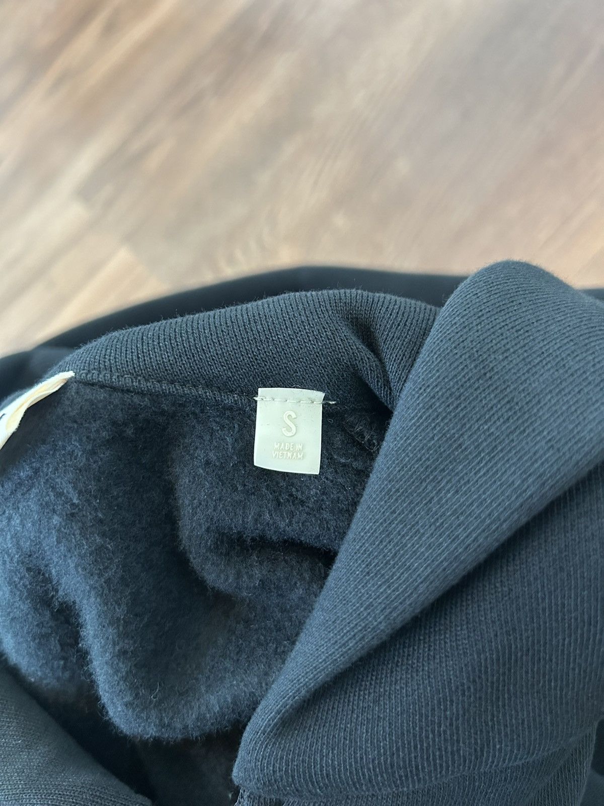 Fear of God Authentic Fear of God Essentials Jet Black Hoodie SS25 Sz S Size US S / EU 44-46 / 1 - 3 Thumbnail
