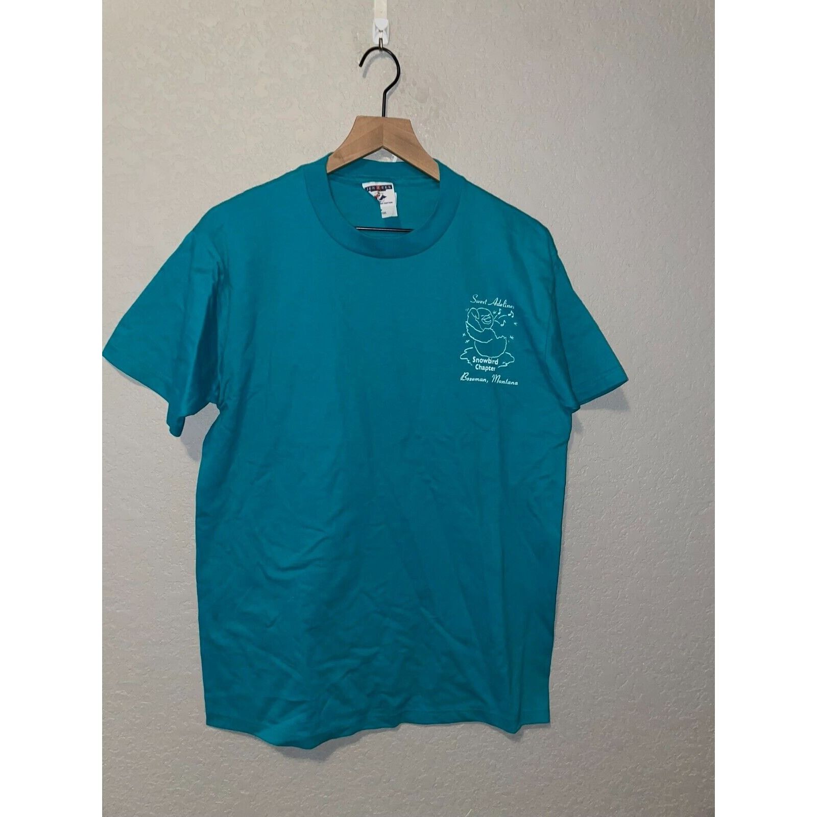Jerzees Vintage Sweet Adelines Shirt Snowbird Chapter Teal VTG 90s M Size US M / EU 48-50 / 2 - 1 Thumbnail