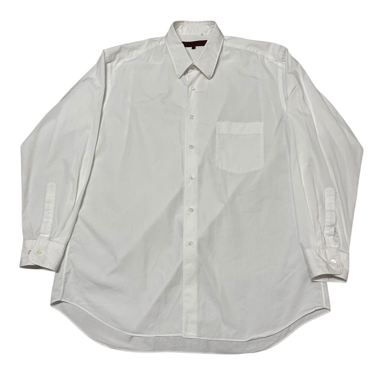 Comme des Garcons Homme Deux 716 80s Comme Des Garcons Homme Deux vintage shirt white men Size US M / EU 48-50 / 2 - 3 Thumbnail